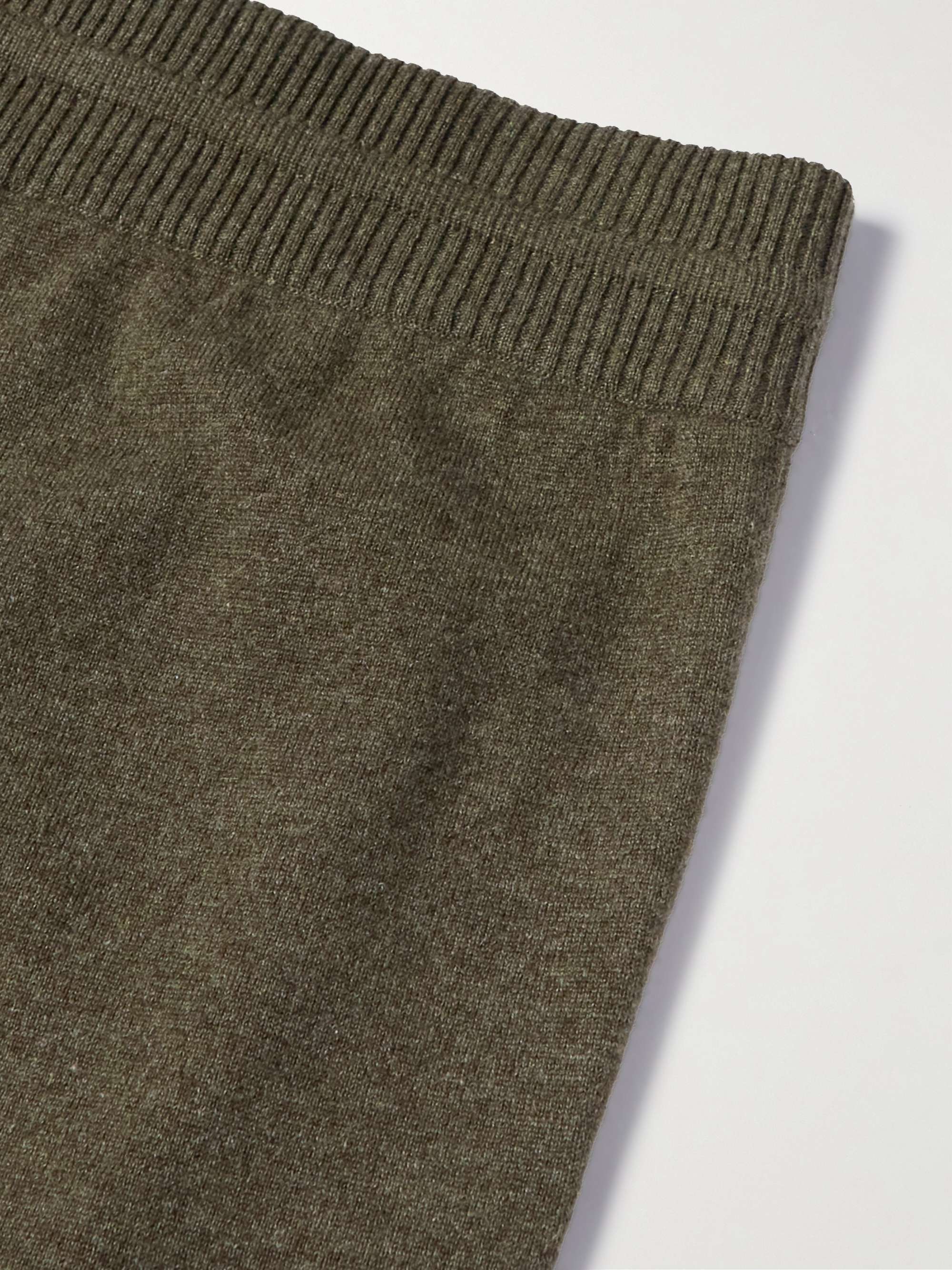 LORO PIANA Harrison Tapered Cashmere Sweatpants