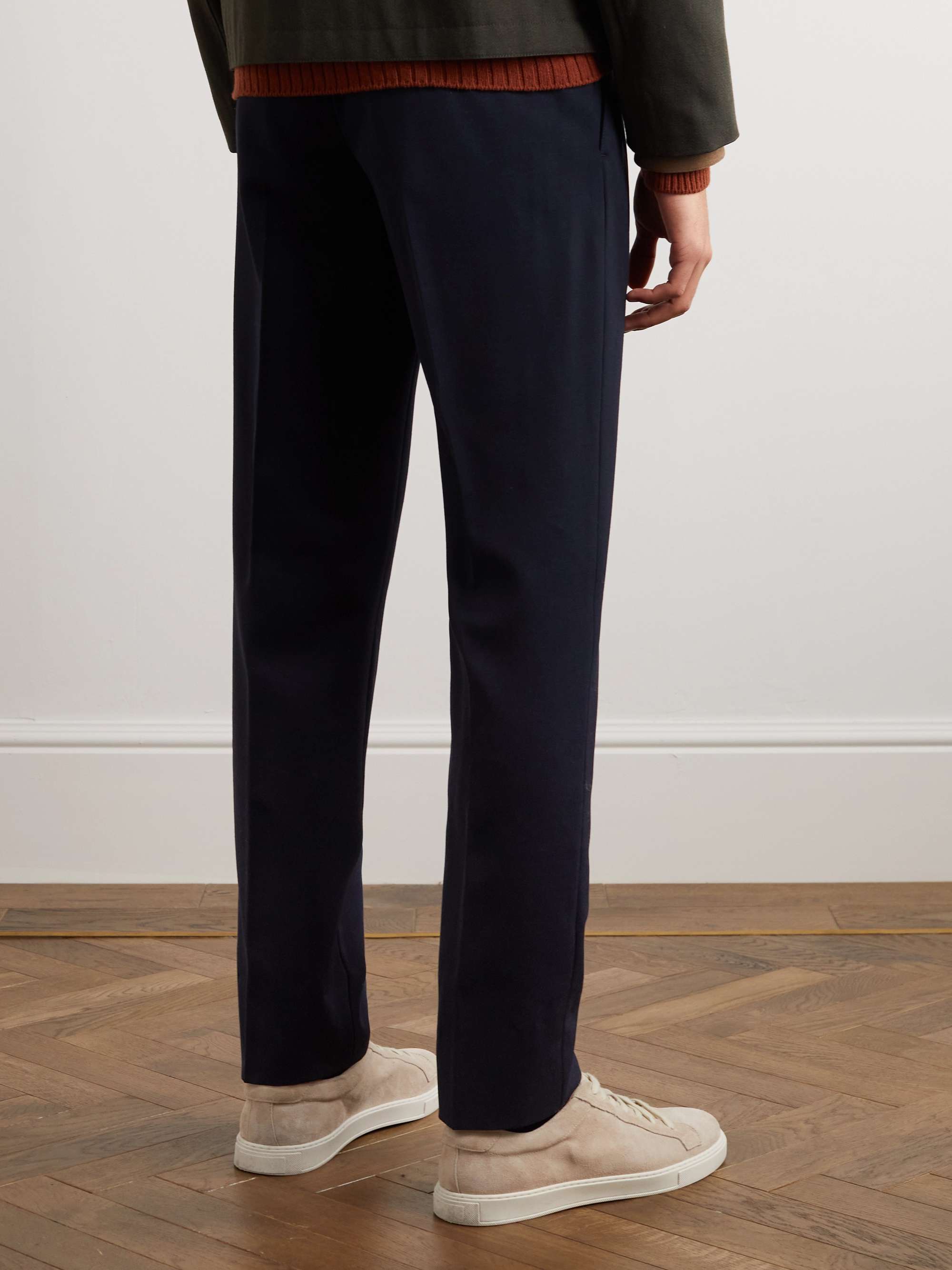 LORO PIANA City Slim-Fit Virgin Wool Trousers