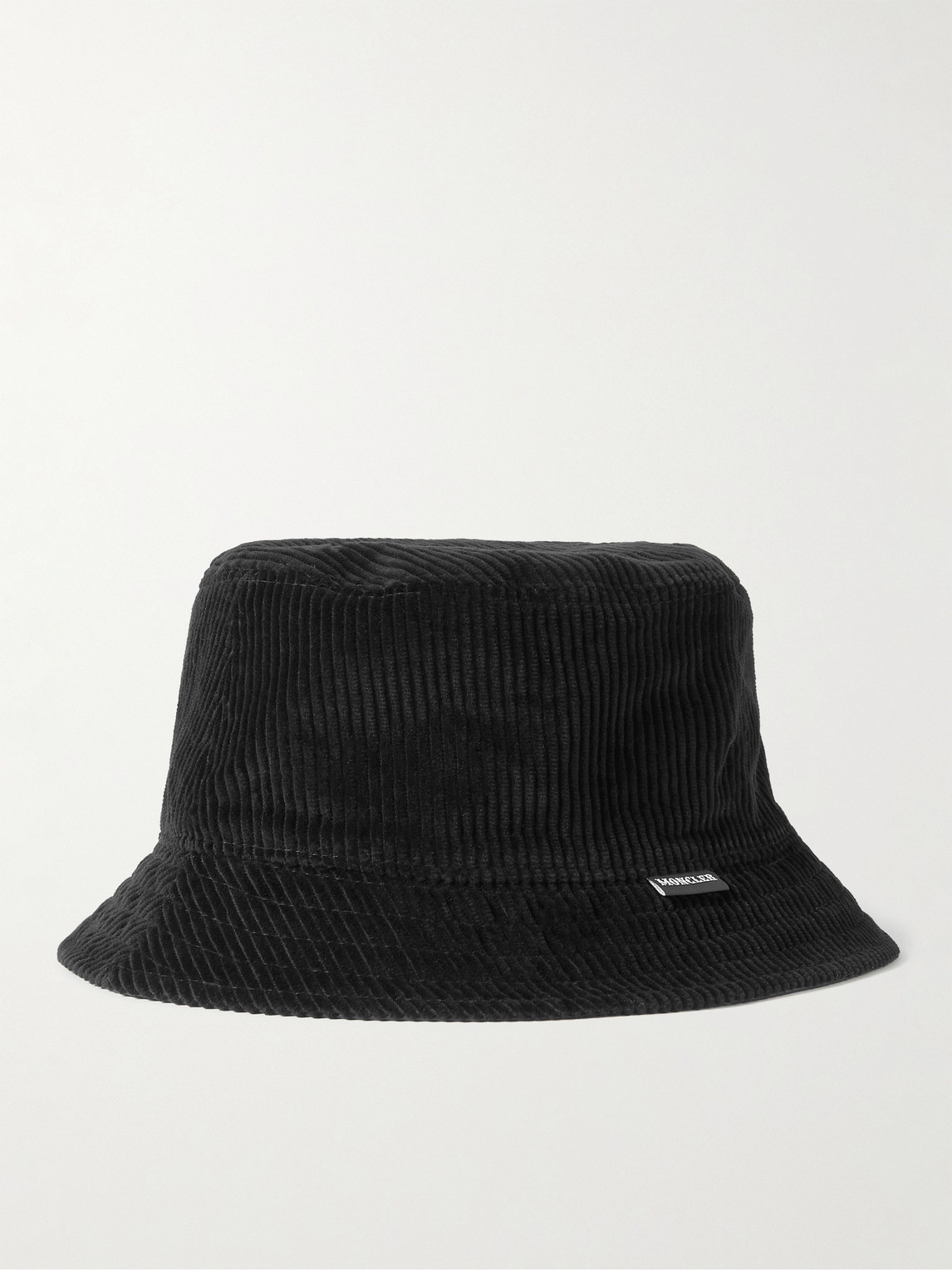 Shop Moncler Genius 7 Moncler Frgmt Hiroshi Fujiwara Reversible Cotton-corduroy And Shell Bucket Hat In Black