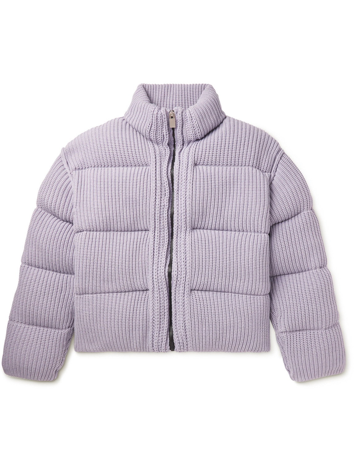 Moncler Genius 6 Moncler 1017 Alyx 9sm Quilted Ribbed-knit Down Jacket ...