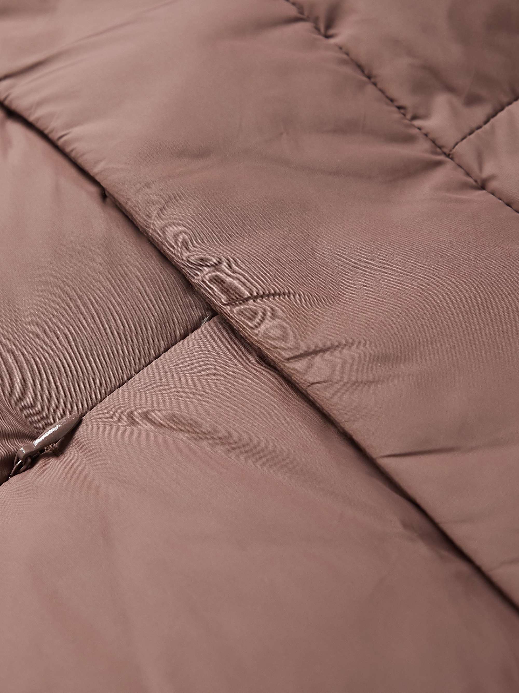 MERELY MADE Cropped Quilted Shell Down Jacket