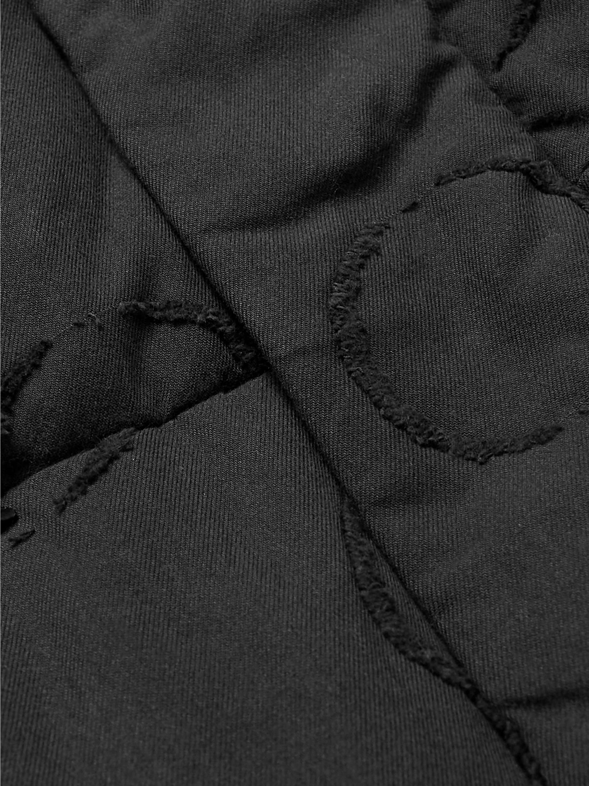 MERELY MADE Quilted Embroidered CottonCanvas Down Jacket for Men MR