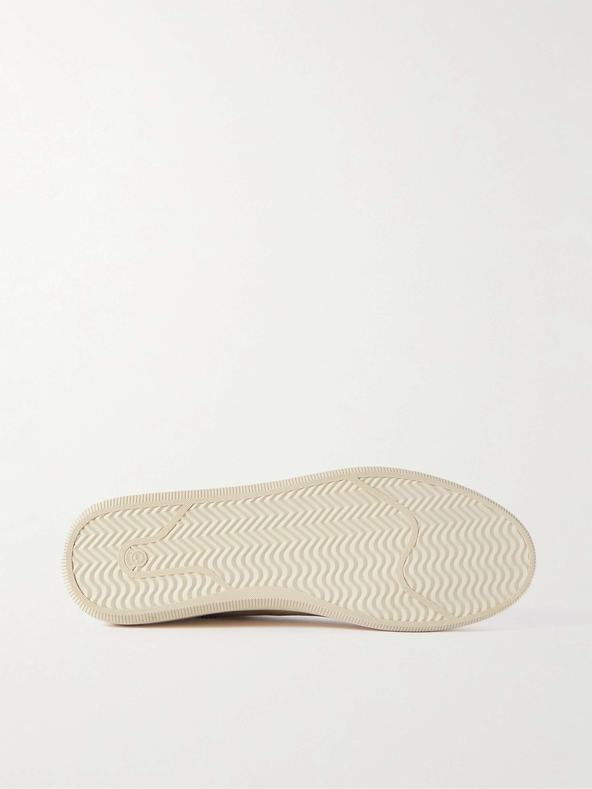 BELSTAFF Track Logo-Perforated Suede Sneakers