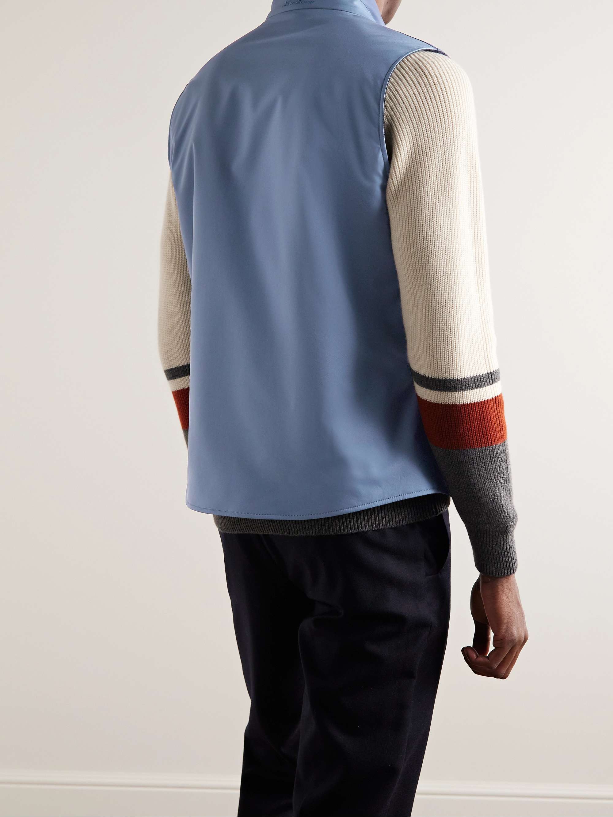 LORO PIANA Marlin Reversible Nylon and Virgin Wool-Blend Twill Gilet