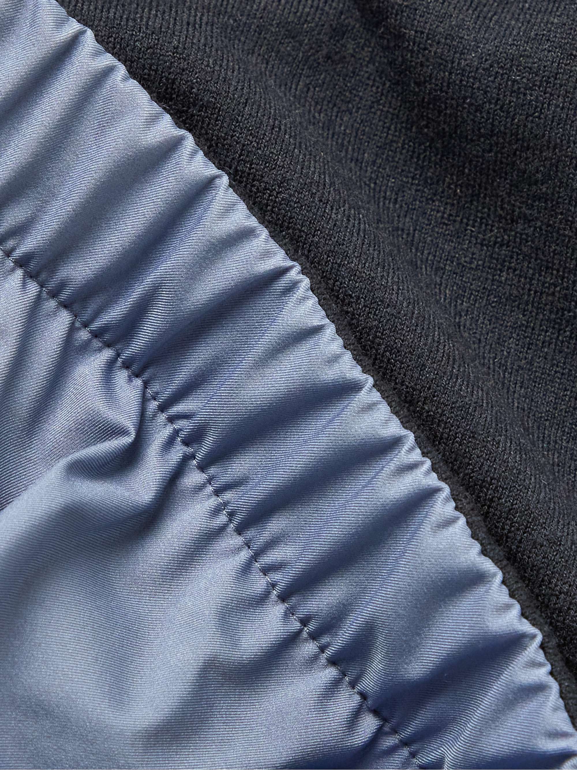 LORO PIANA Reversible Windmate Storm System® Shell and Cashmere Bomber Jacket
