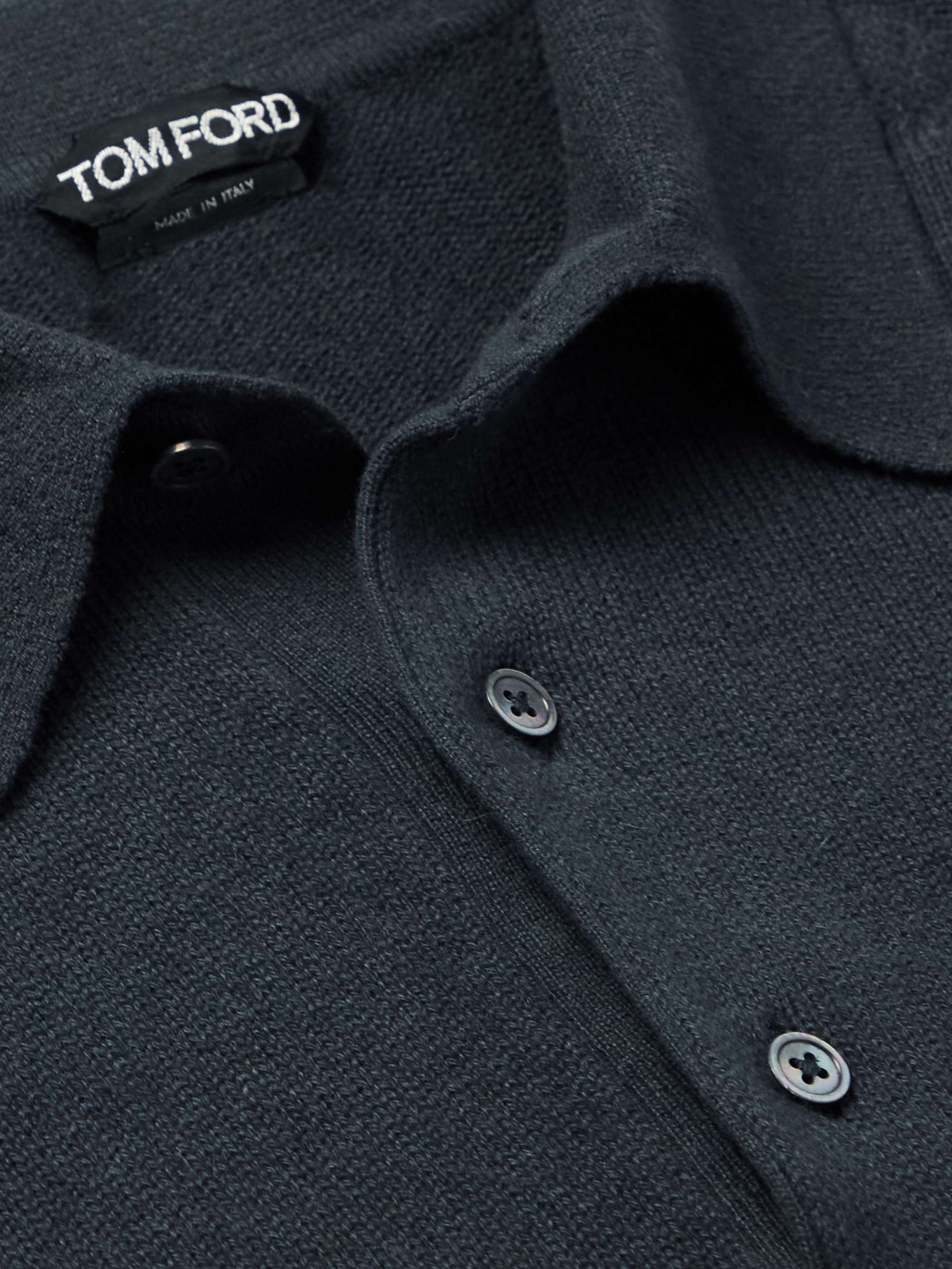 TOM FORD Cashmere Polo Shirt for Men | MR PORTER TOM FORD Cashmere Polo Shirt for Men | MR PORTER
