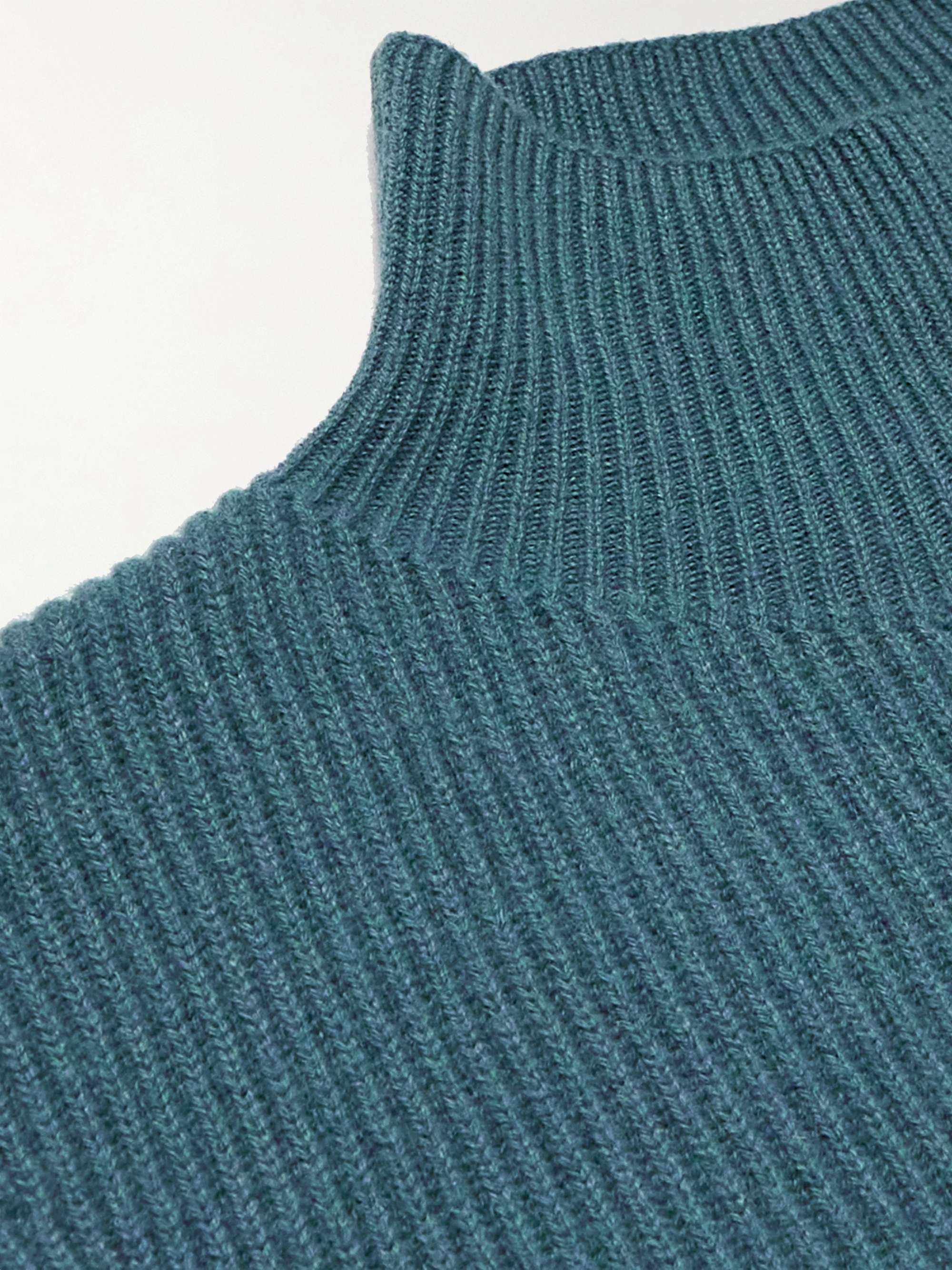 TOM FORD Ribbed Cashmere Rollneck Sweater