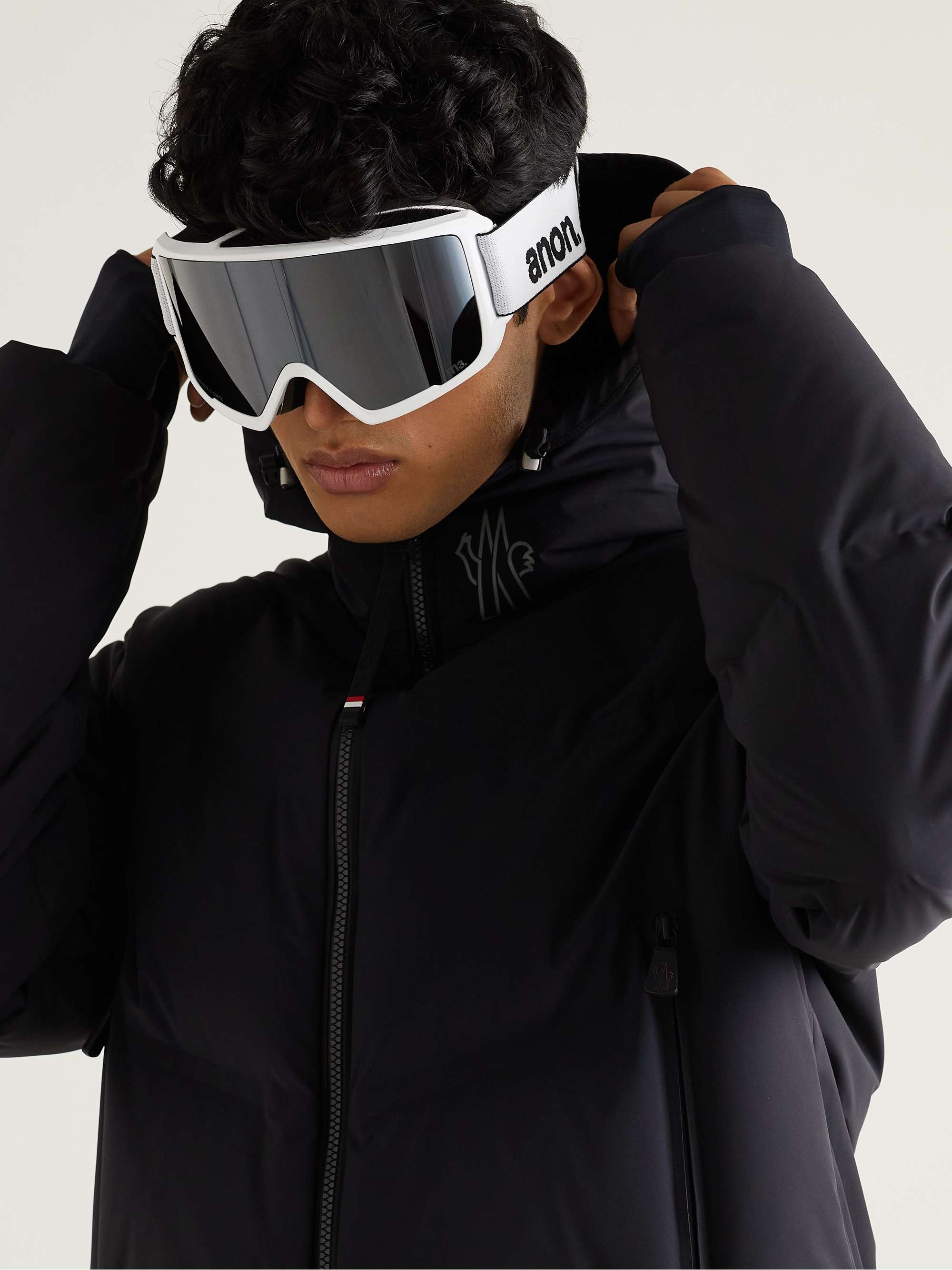ANON M3 Ski Goggles and Stretch-Jersey Face Mask
