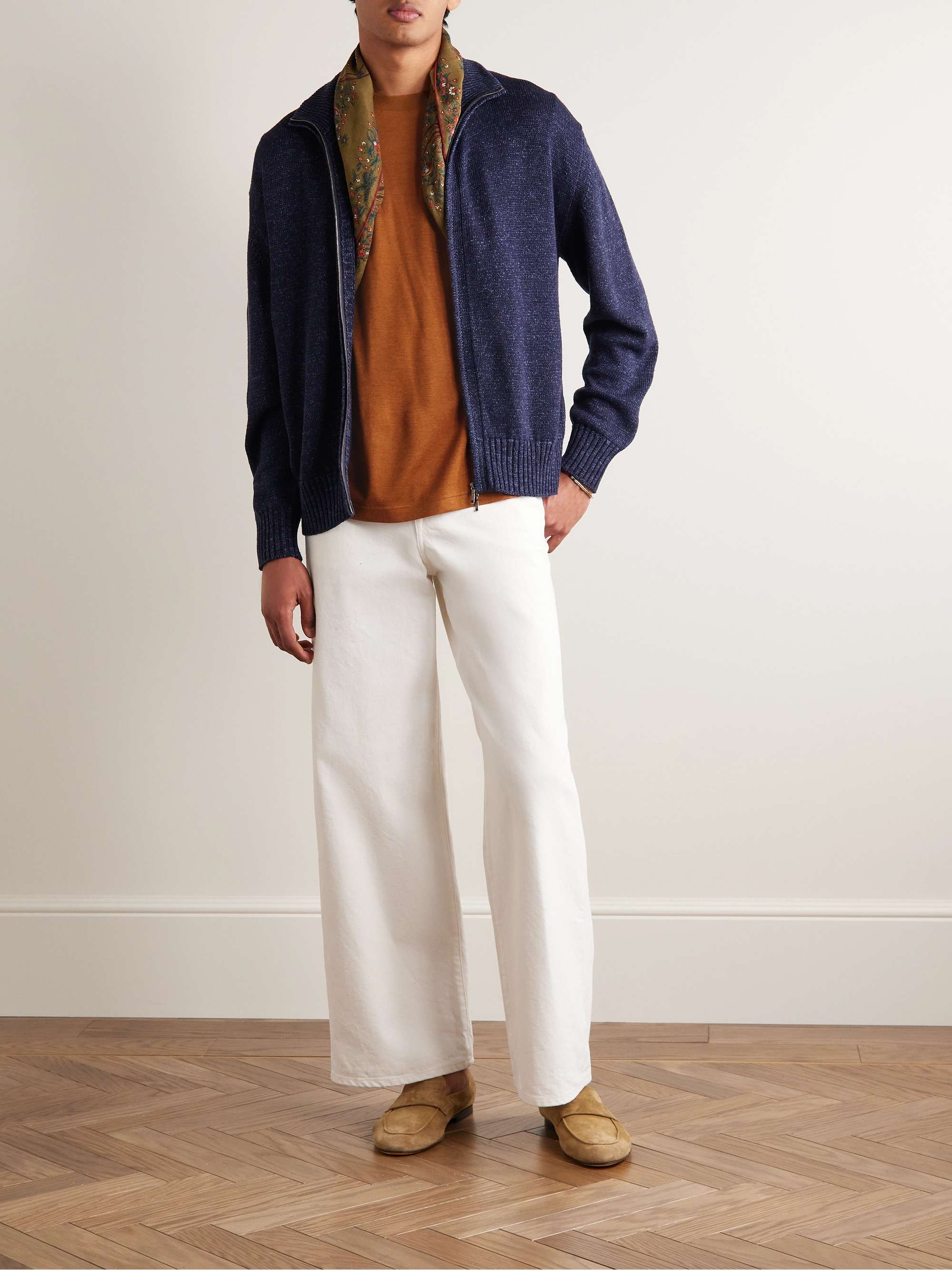 LORO PIANA Philion Cashmere and Silk-Blend Jersey T-Shirt