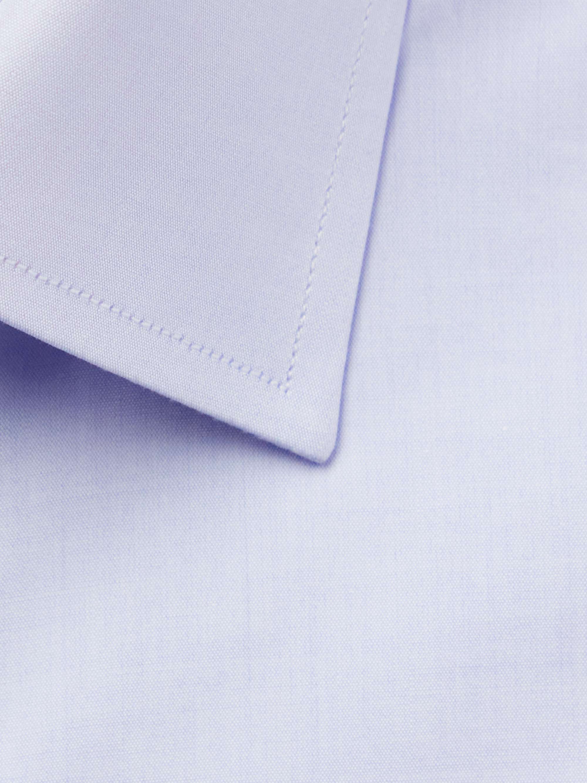 TOM FORD Cutaway-Collar Cotton-Poplin Shirt