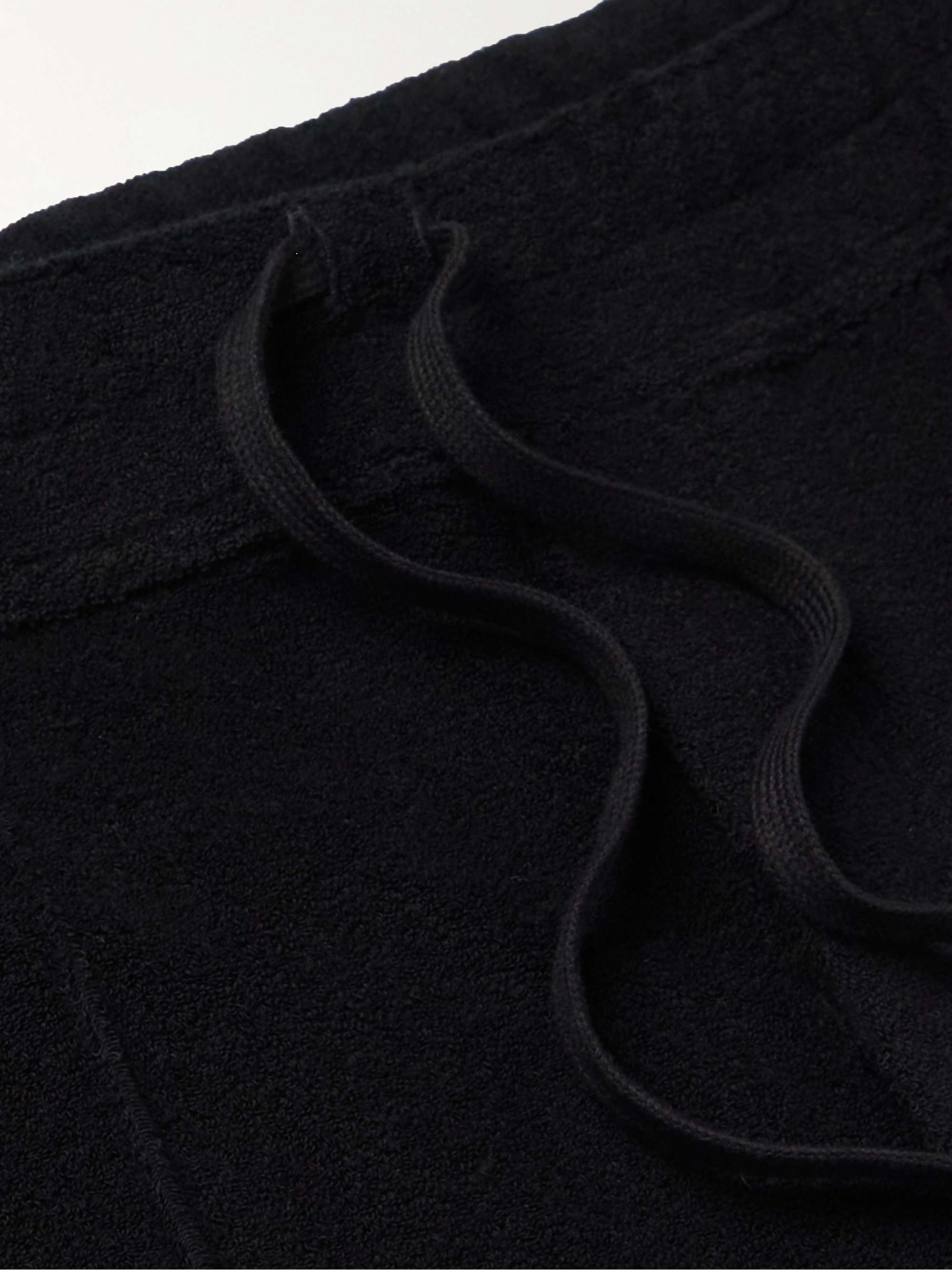 TOM FORD Straight-Leg Cotton-Terry Drawstring Shorts