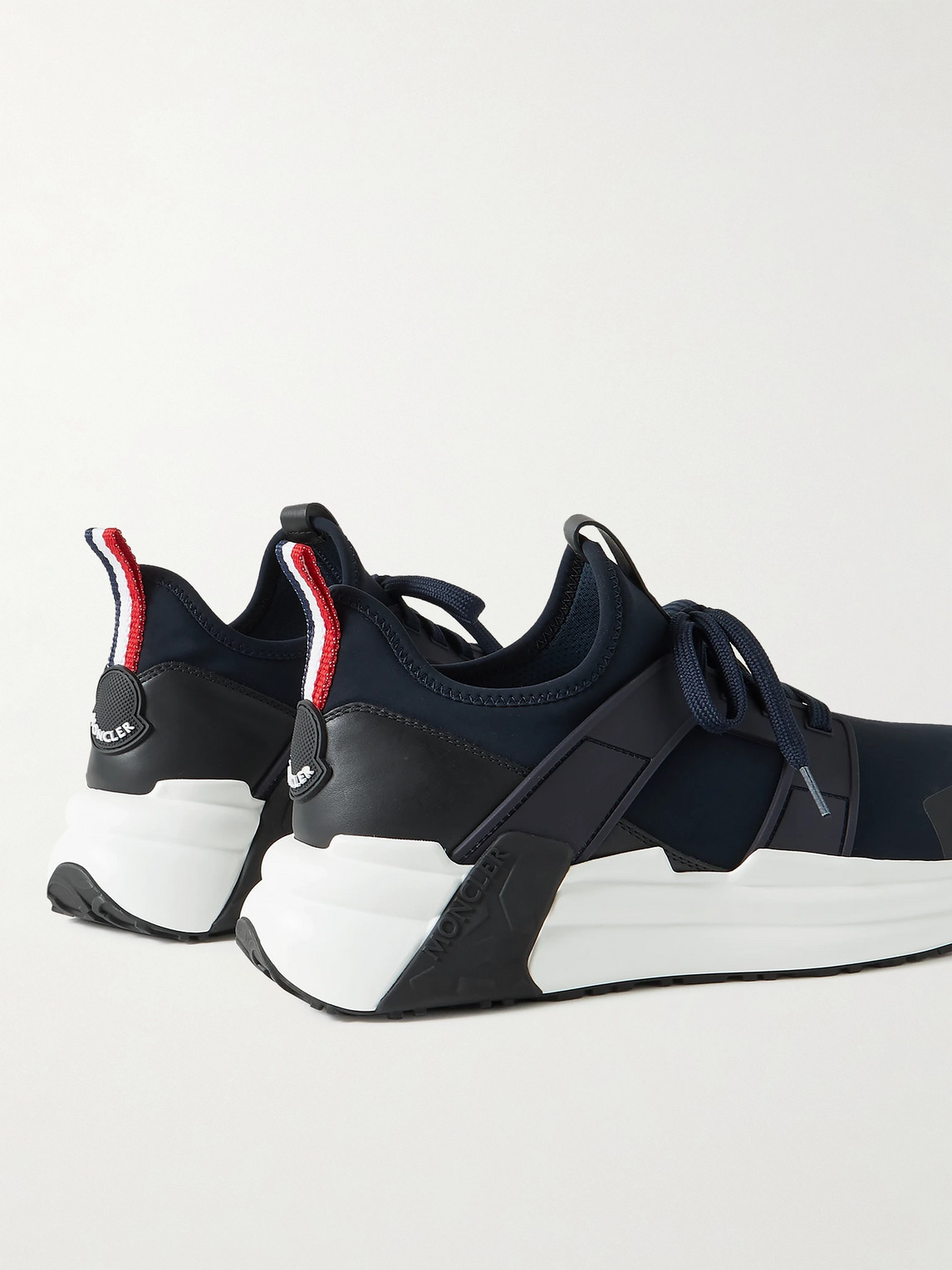 Moncler Lunarove Low-top Sneakers In Blue