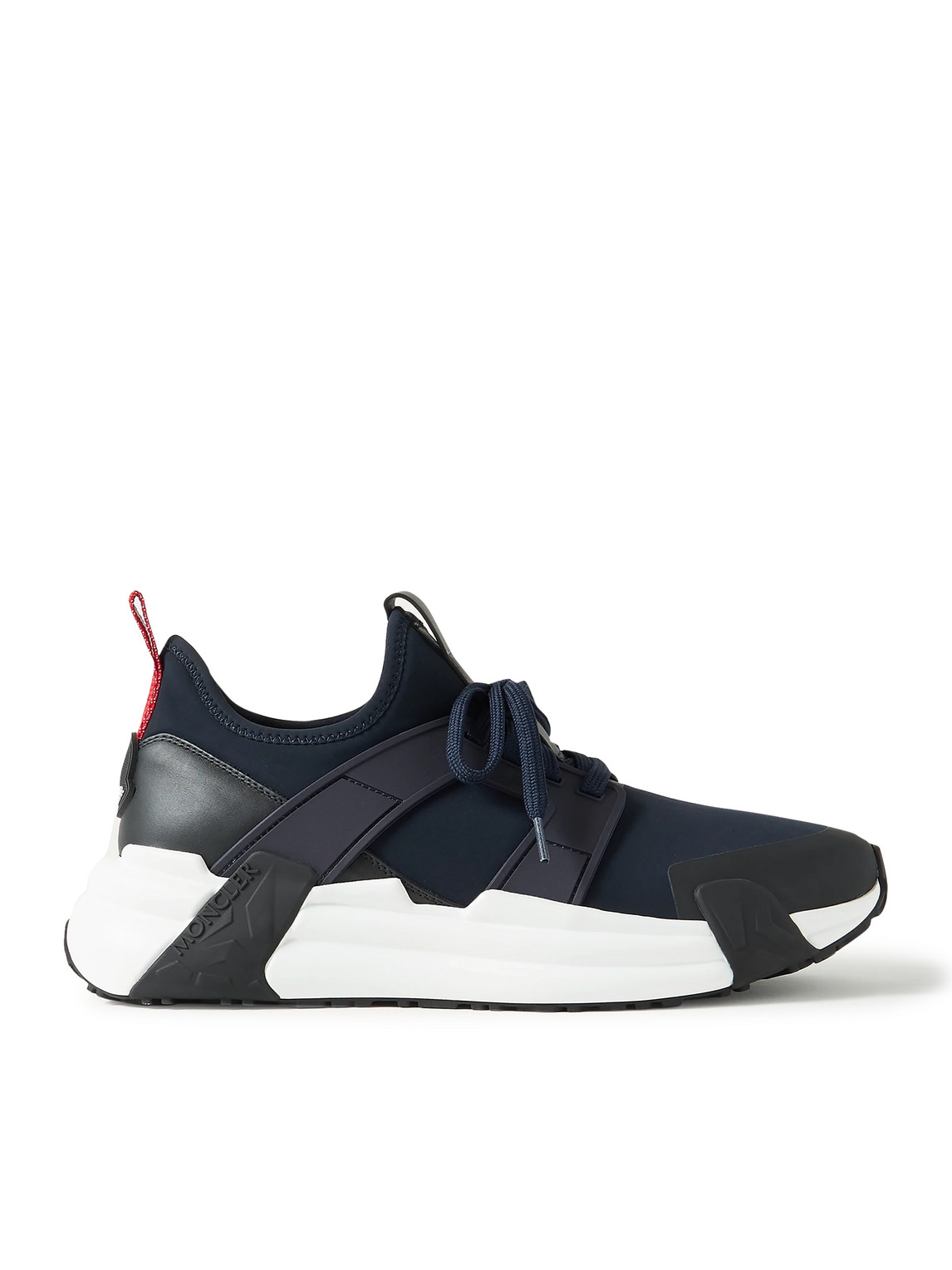 Moncler Lunarove Low-top Sneakers In Blue