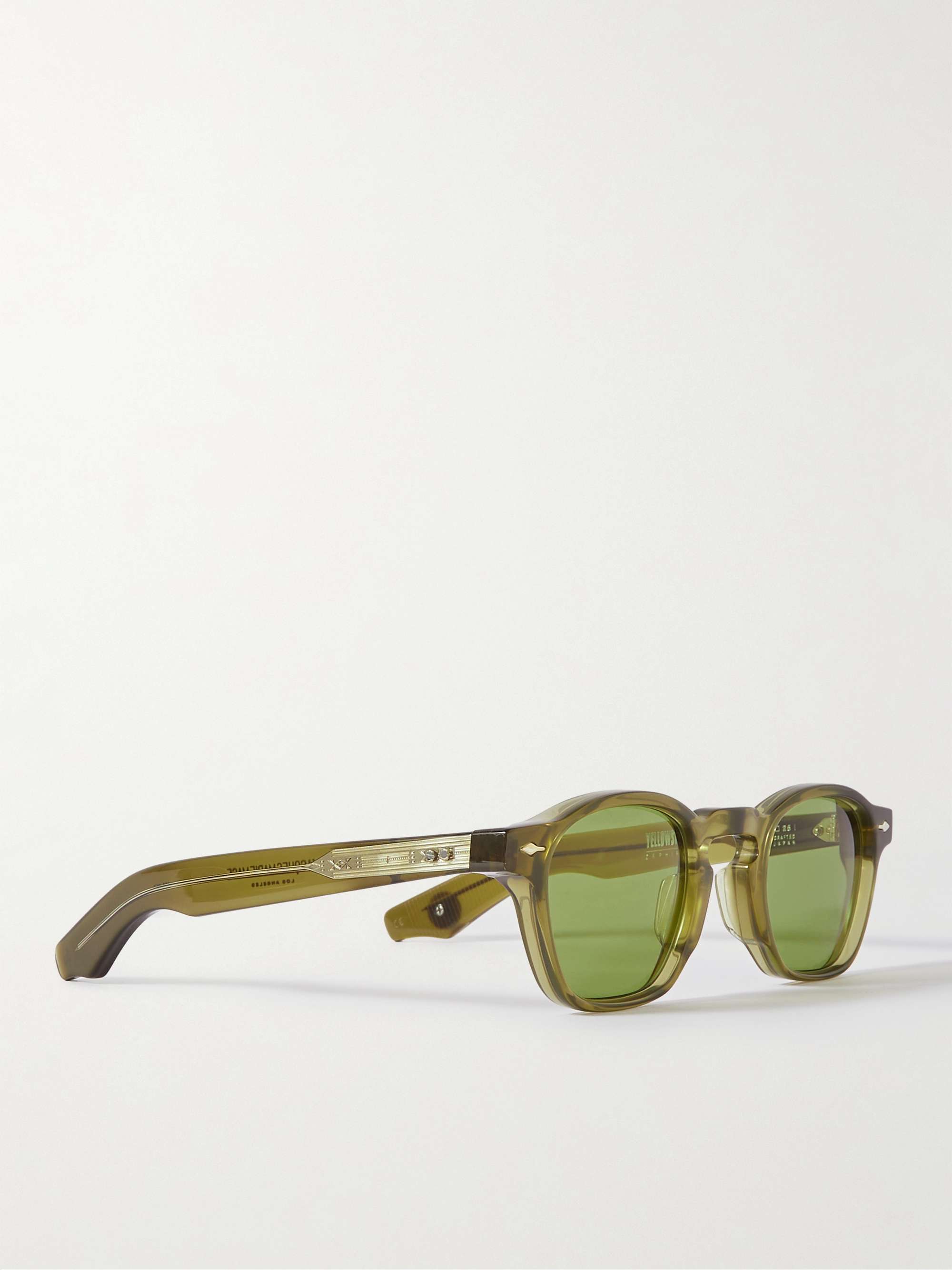 JACQUES MARIE MAGE + Yellowstone Zephrin D-Frame Acetate Sunglasses