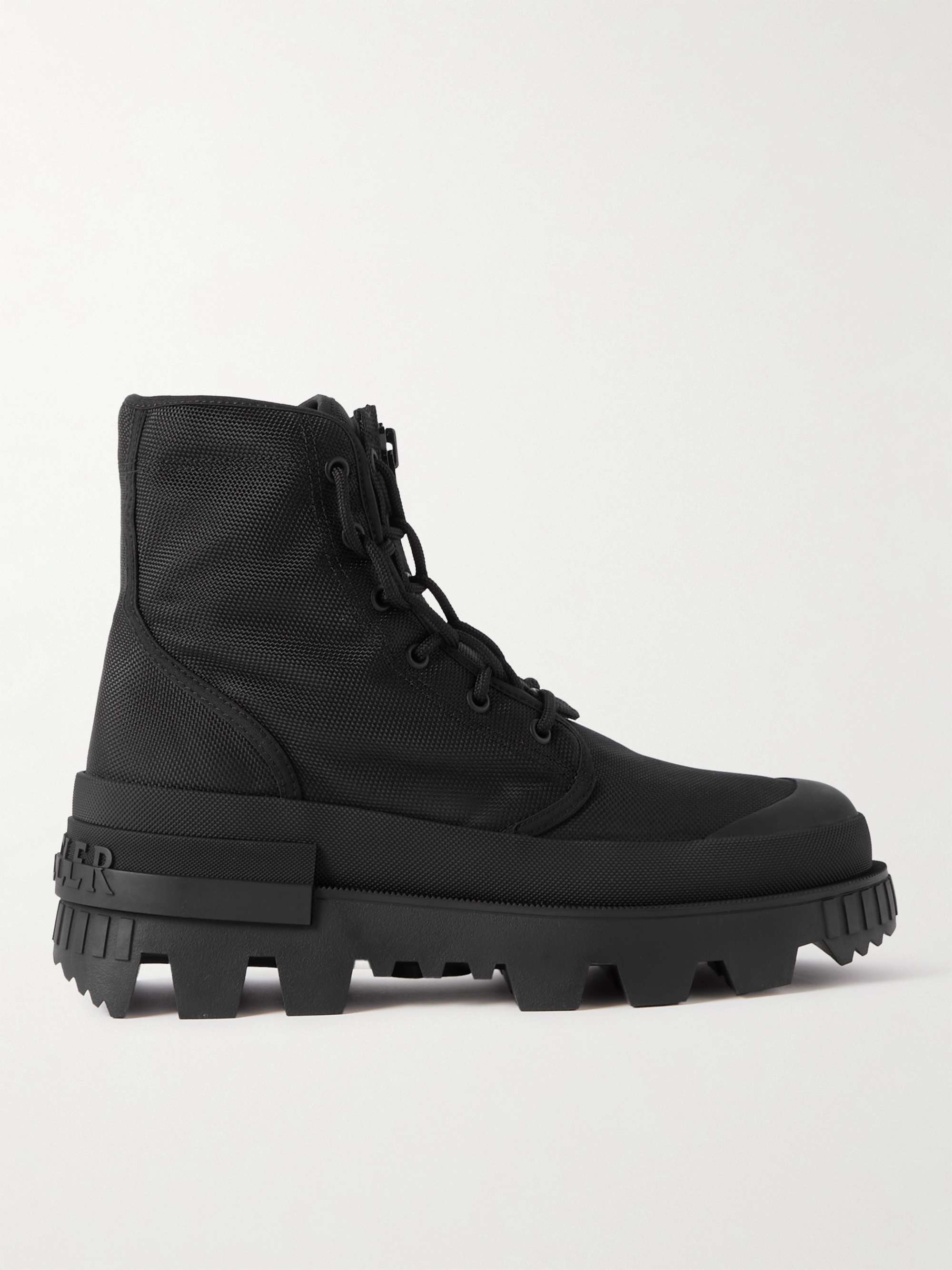 + Hyke Desertyx Rubber-Trimmed Canvas Ankle Boots