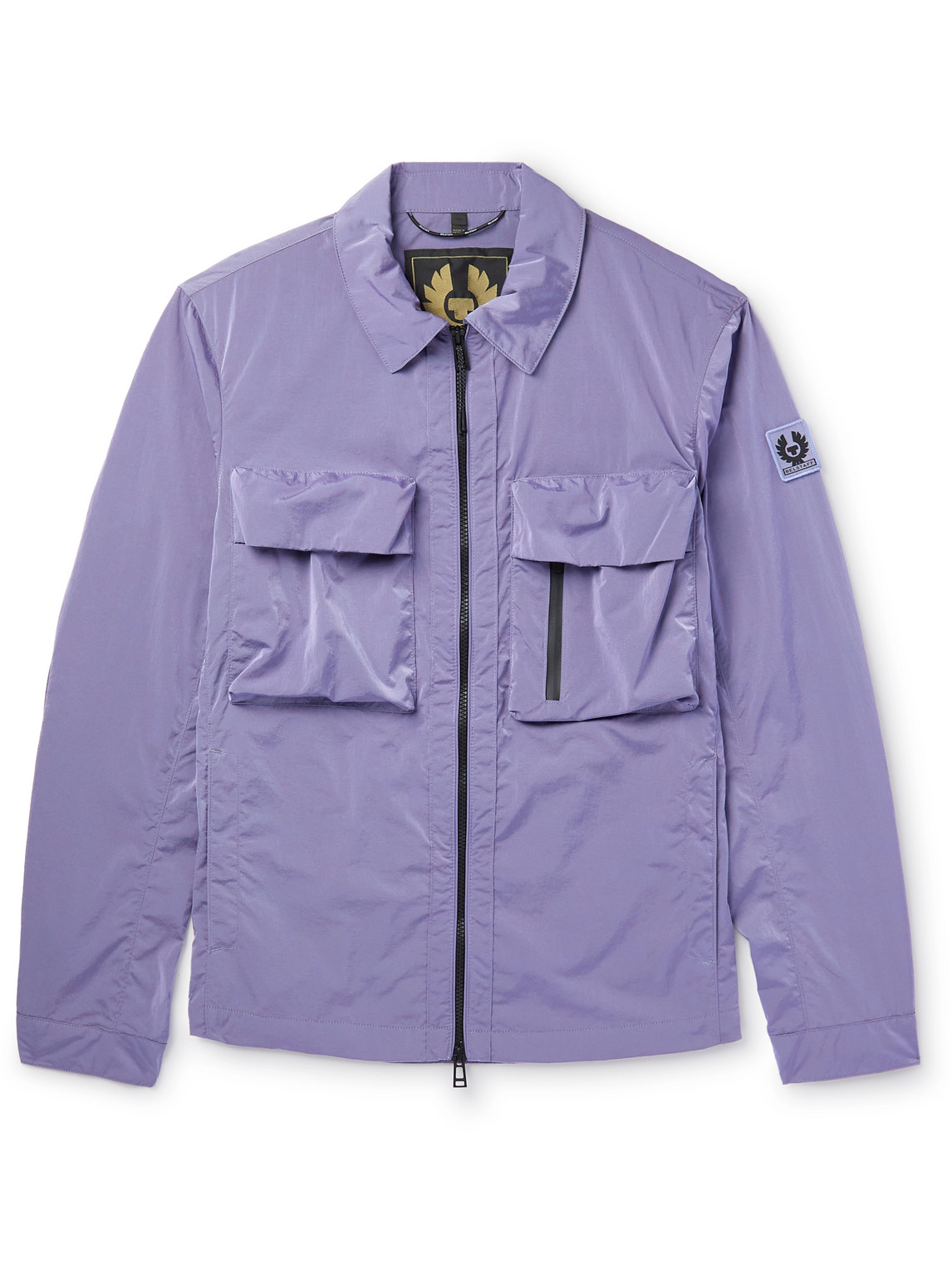 Belstaff Rift Overshirt In Violet