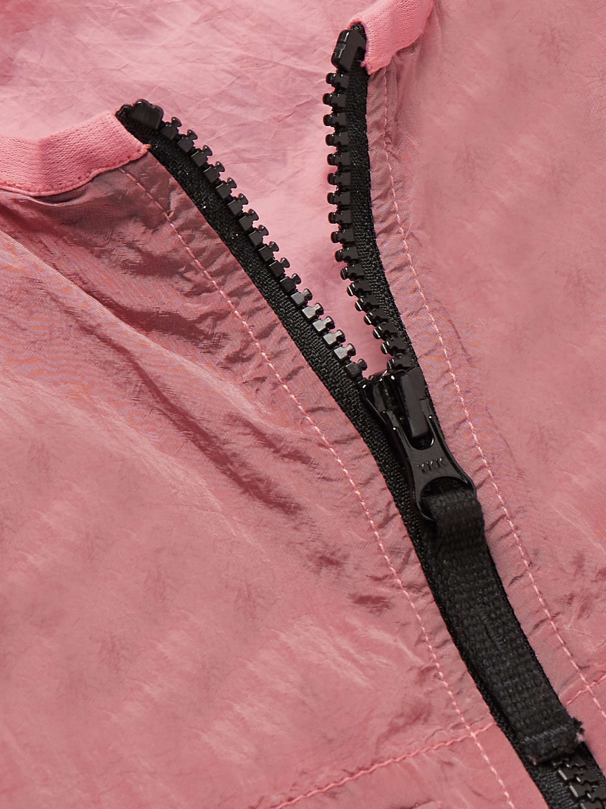 STONE ISLAND Logo-Appliquéd ECONYL® Nylon Metal Gilet