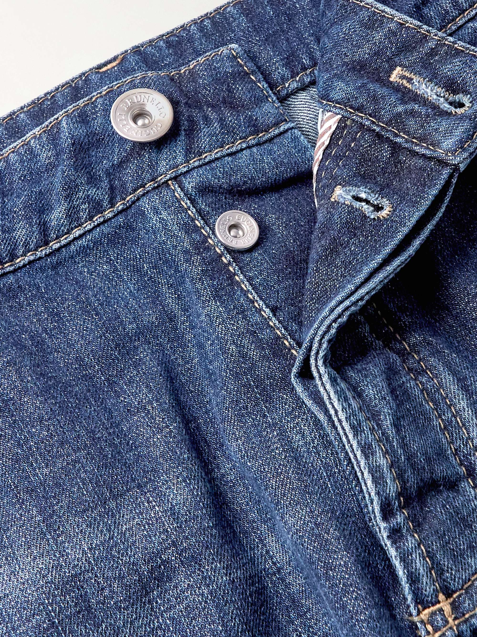 BRUNELLO CUCINELLI Slim-Fit Selvedge Denim Jeans