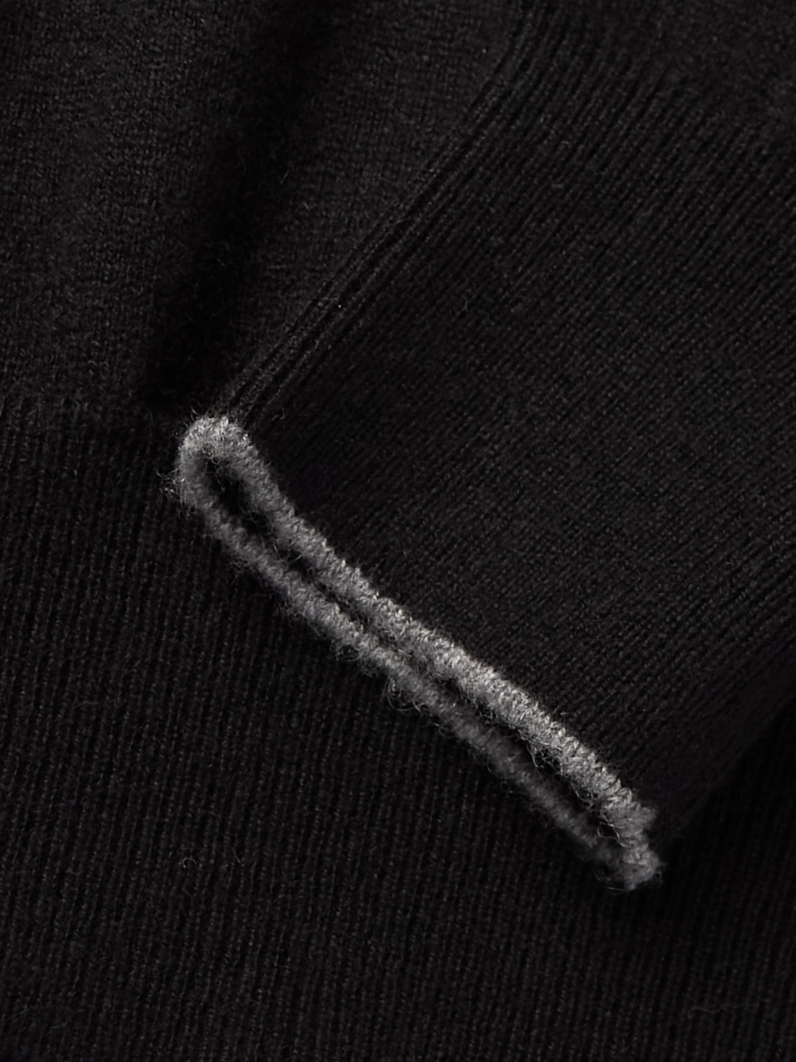Brunello Cucinelli Virgin Wool Crewneck Sweater With Long Sleeves In Black