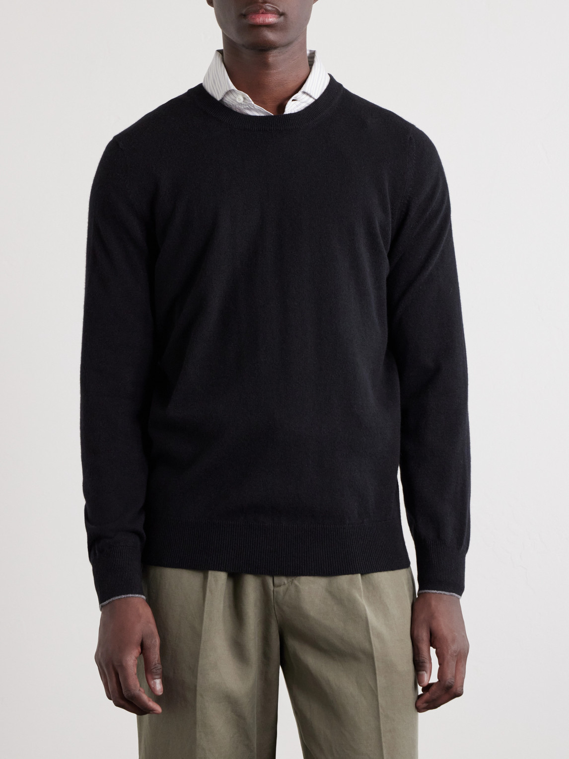  Brunello Cucinelli - Cashmere Sweater - Men - Black - It 46 