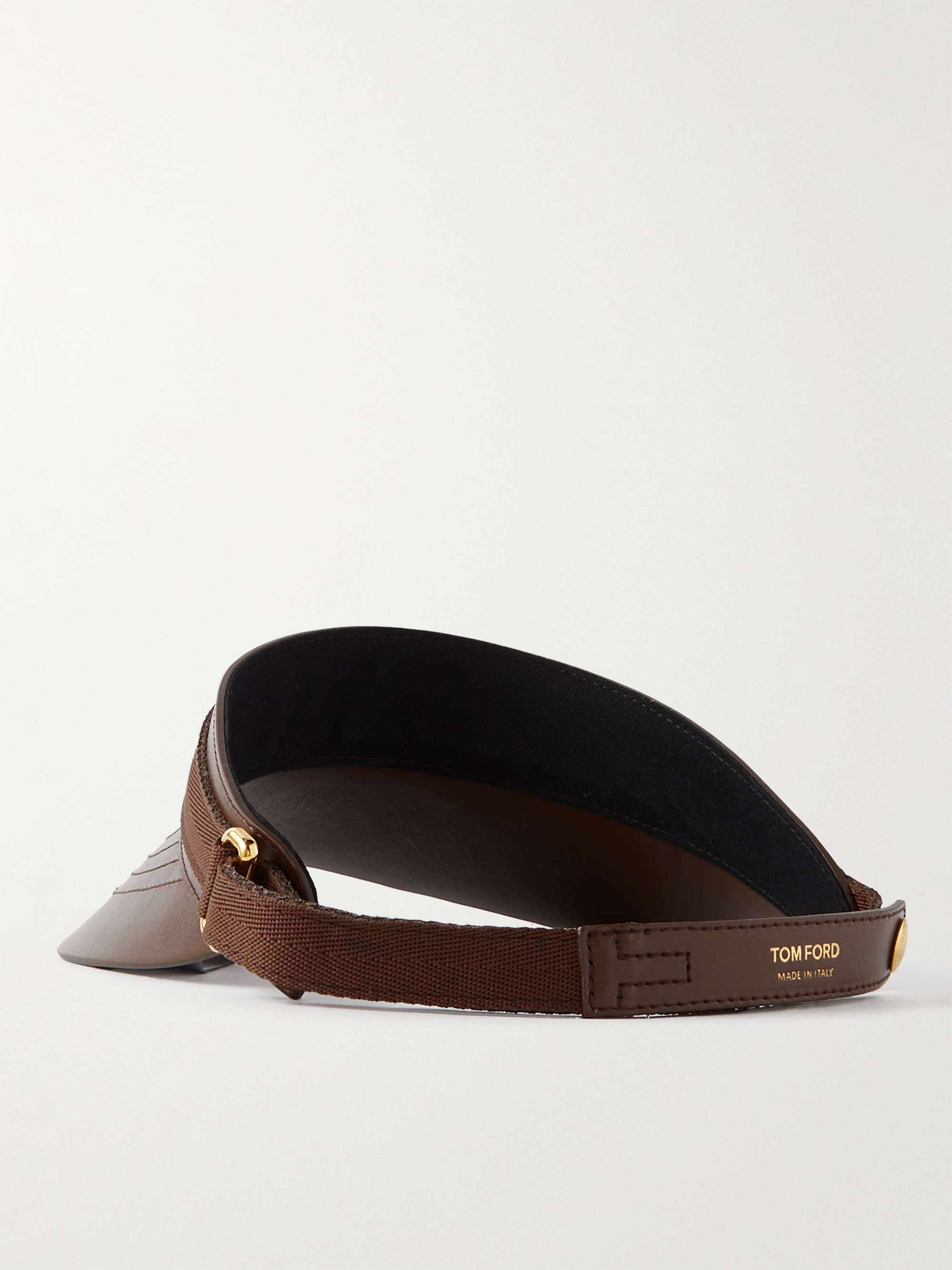 TOM FORD Leather Visor