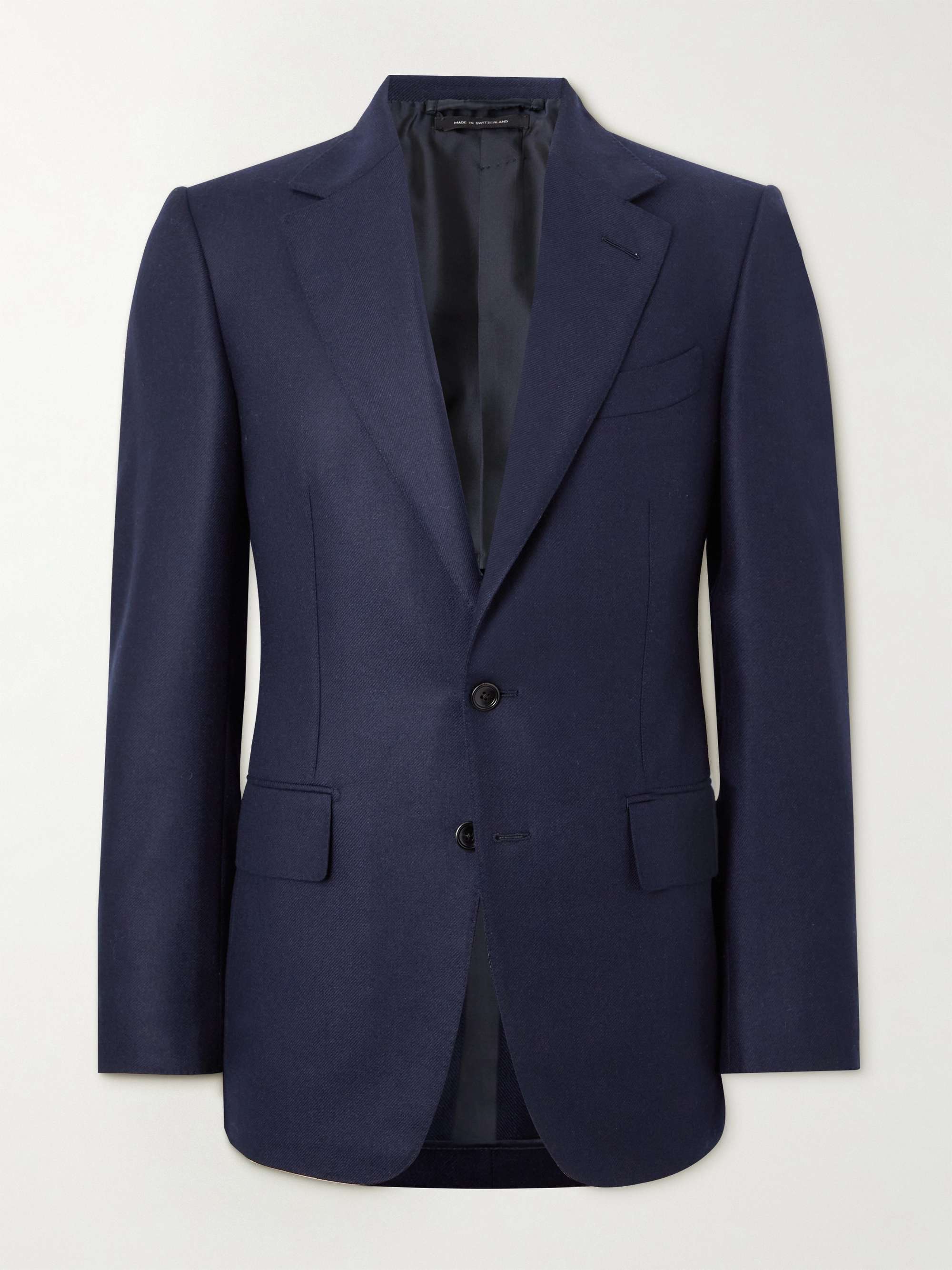 TOM FORD Shelton Slim-Fit Wool and Cashmere-Blend Twill Blazer
