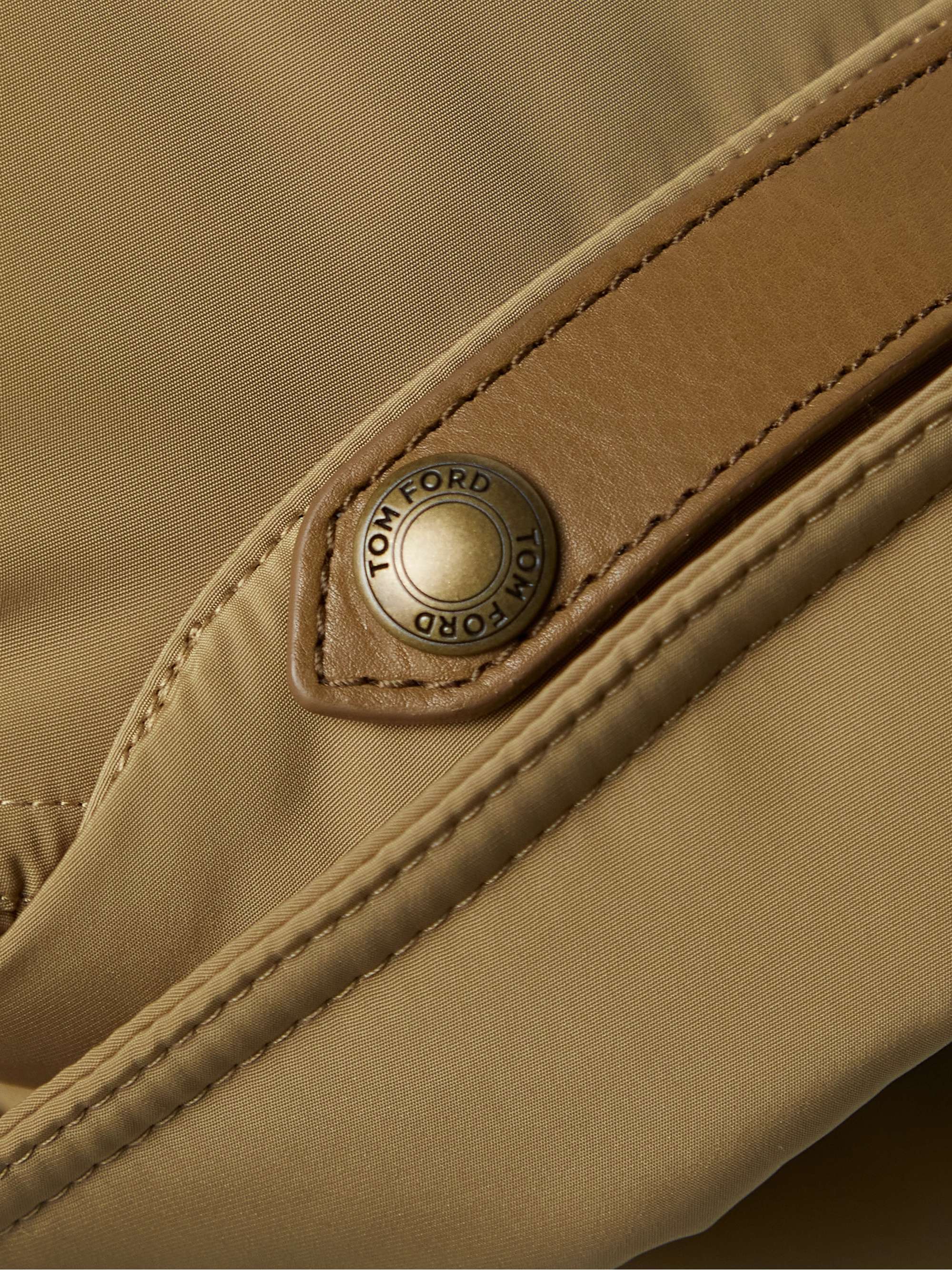 TOM FORD Quilted Shell Down Shirt Jacket