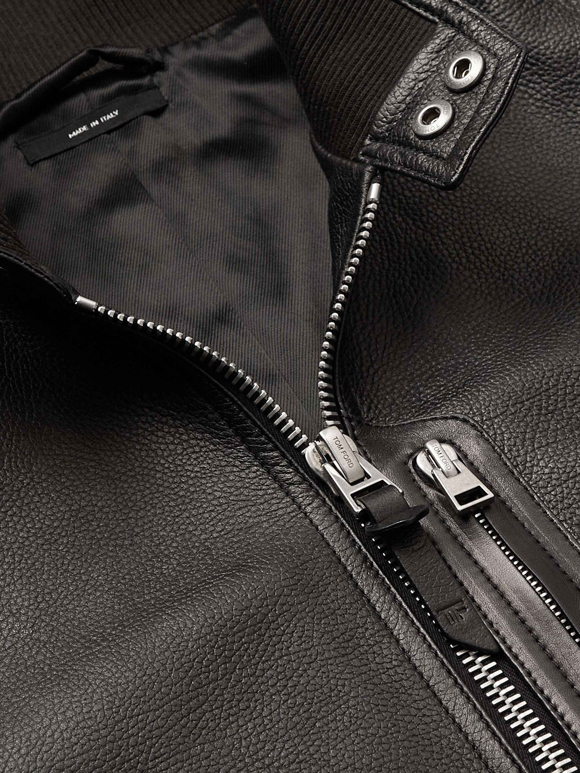 TOM FORD Full-Grain Leather Jacket