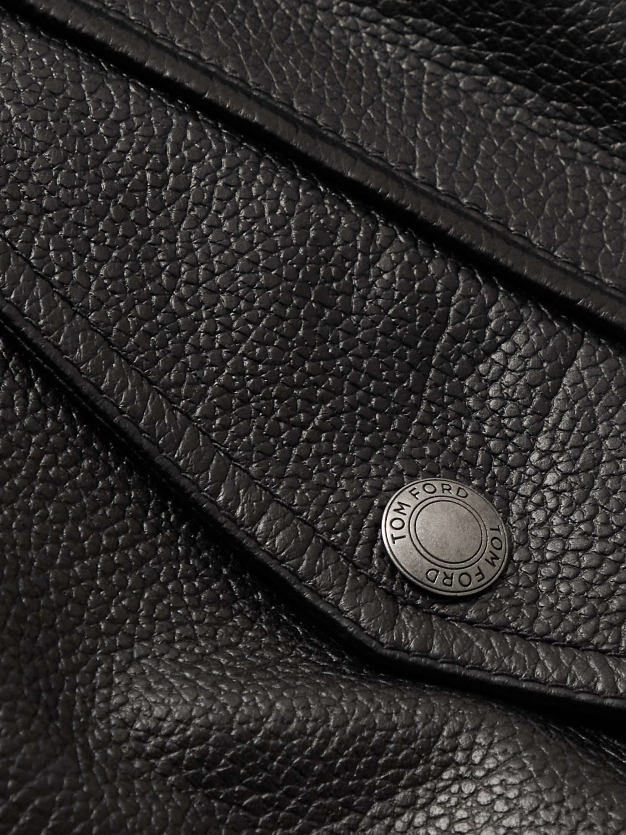 TOM FORD Full-Grain Leather Jacket