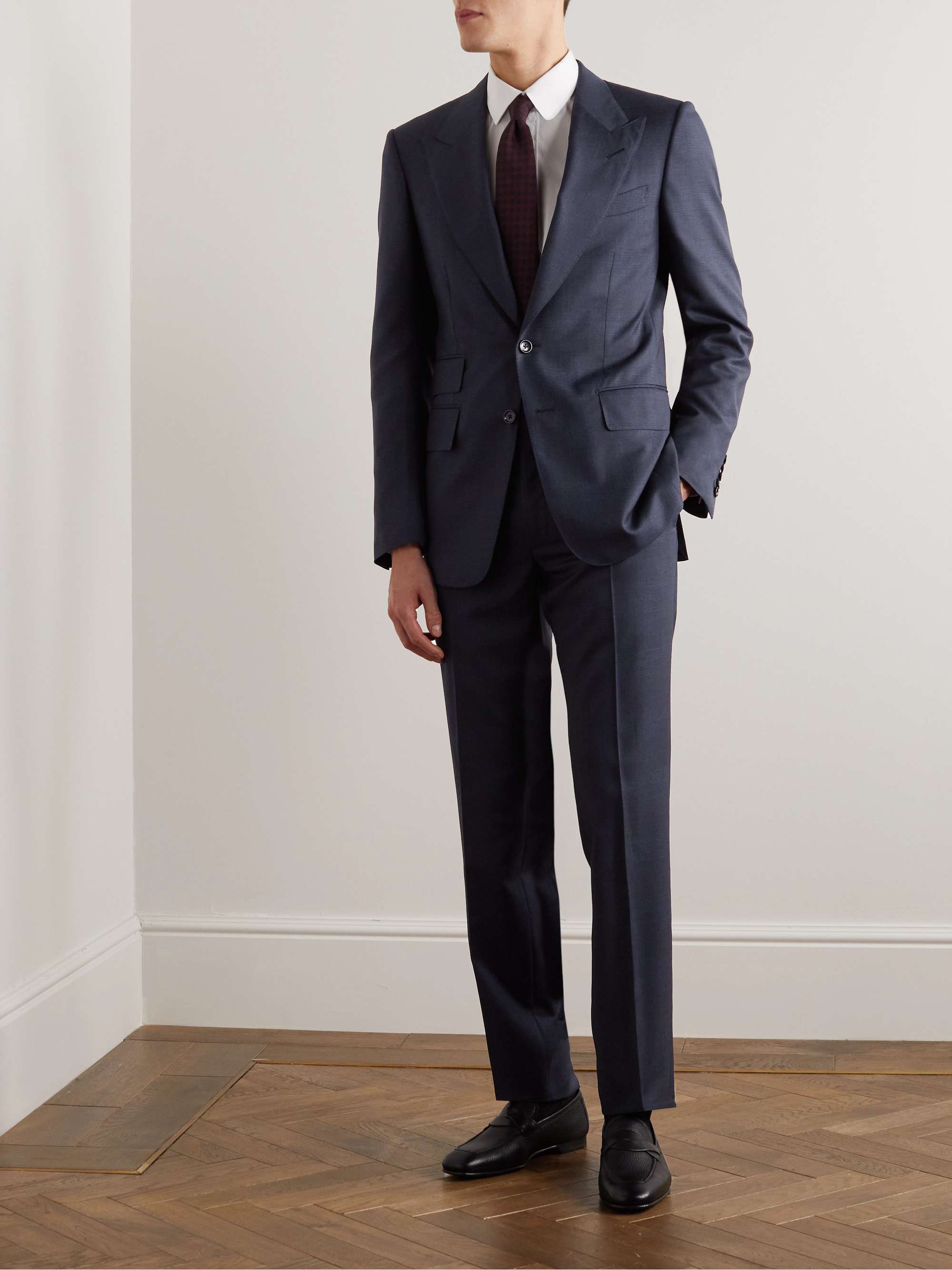 TOM FORD Shelton Prince of Wales Checked Suit for Men MR PORTER