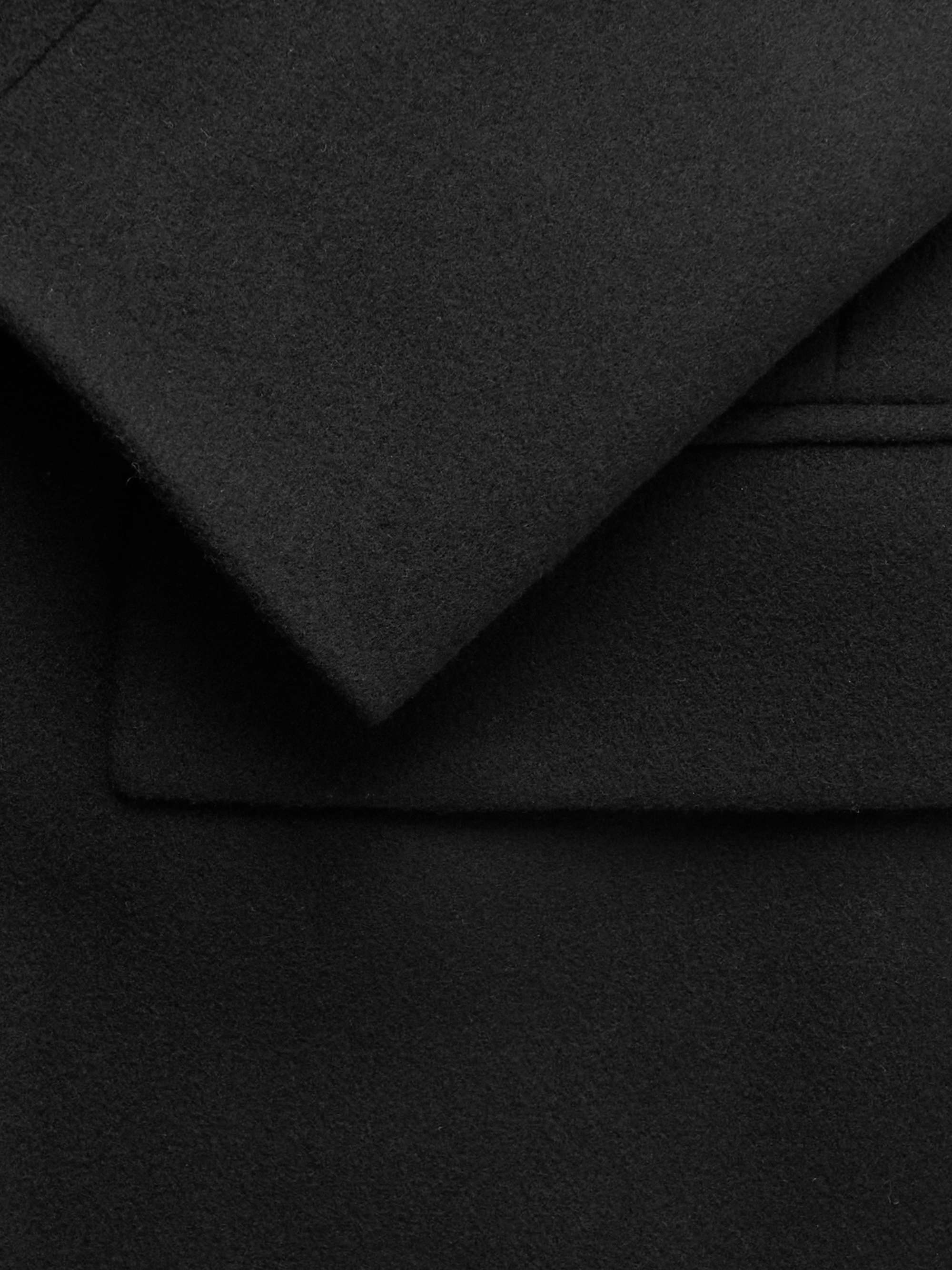 Double Cloth Wool Coat