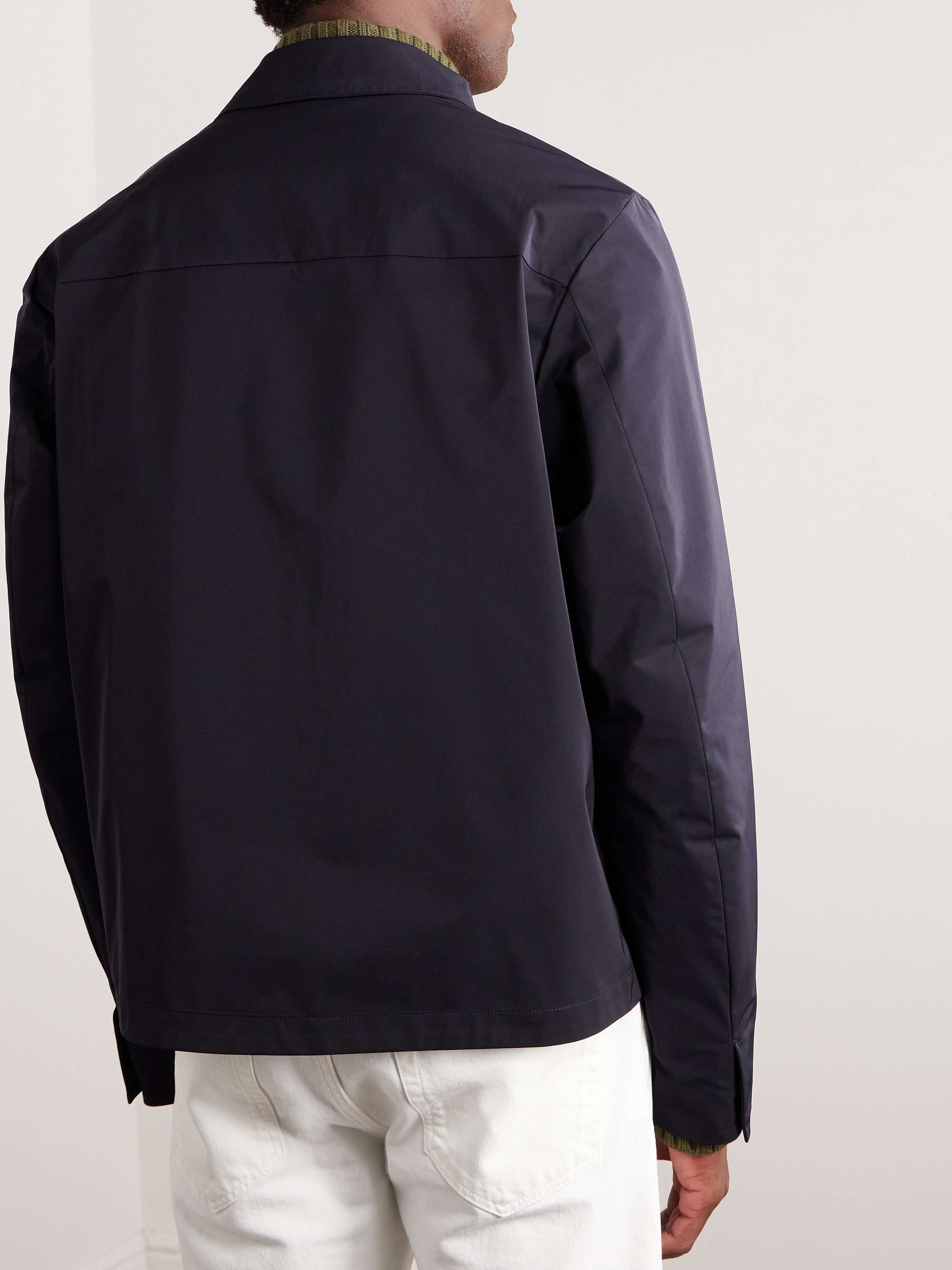 LORO PIANA Maurin Rain System Shell Blouson Jacket