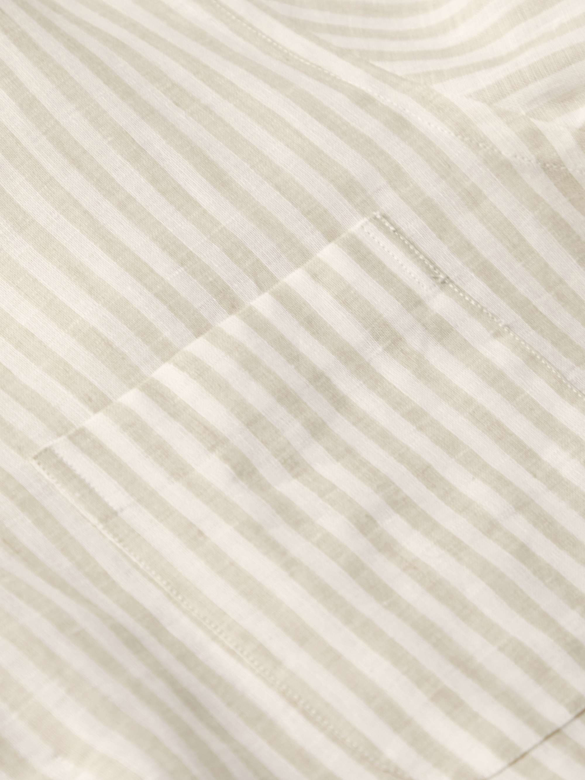 LORO PIANA Arizona Striped Linen Shirt
