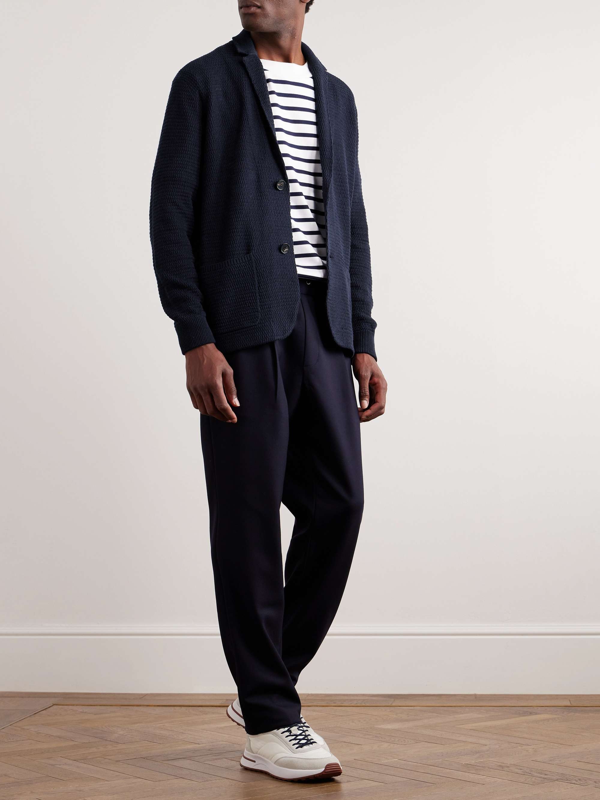 LORO PIANA Silk and Linen-Blend Cardigan for Men | MR PORTER