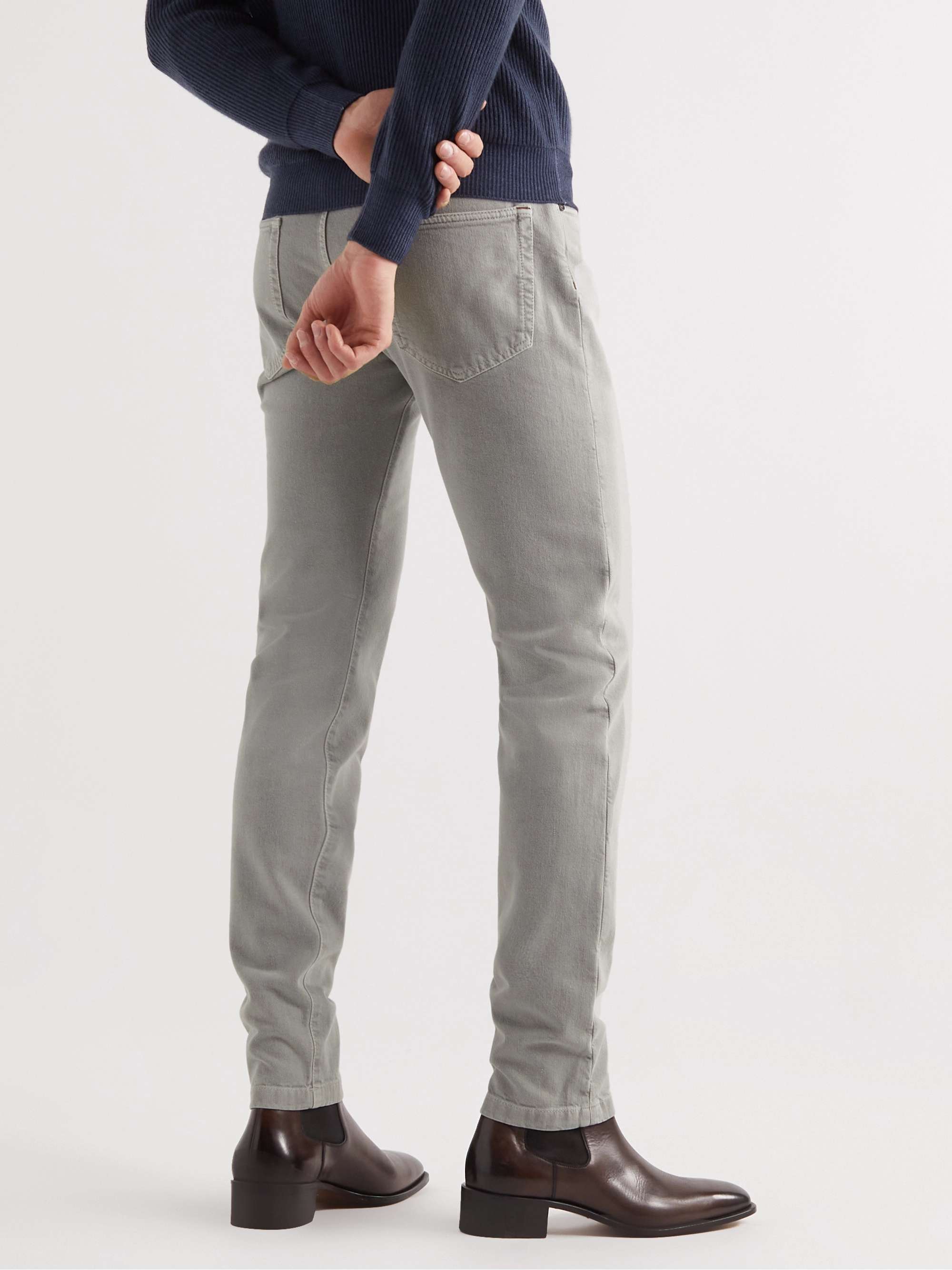 LORO PIANA New York Straight-Leg Jeans