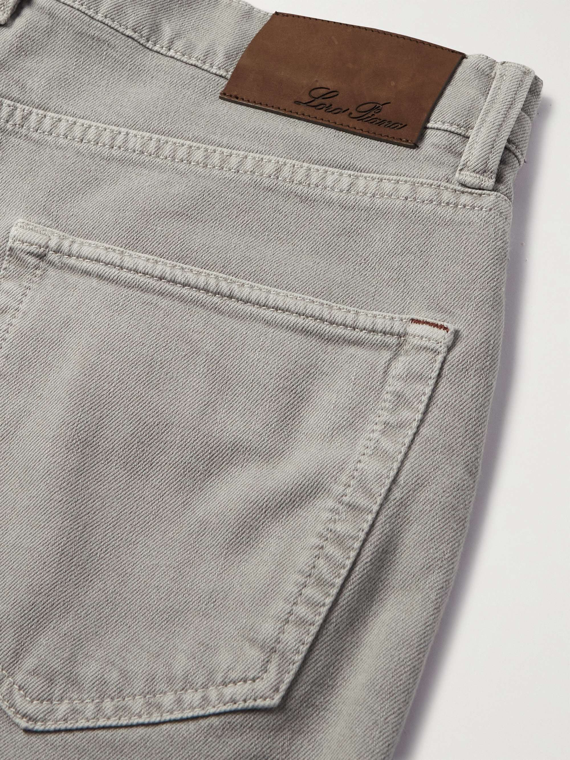 LORO PIANA New York Straight-Leg Jeans