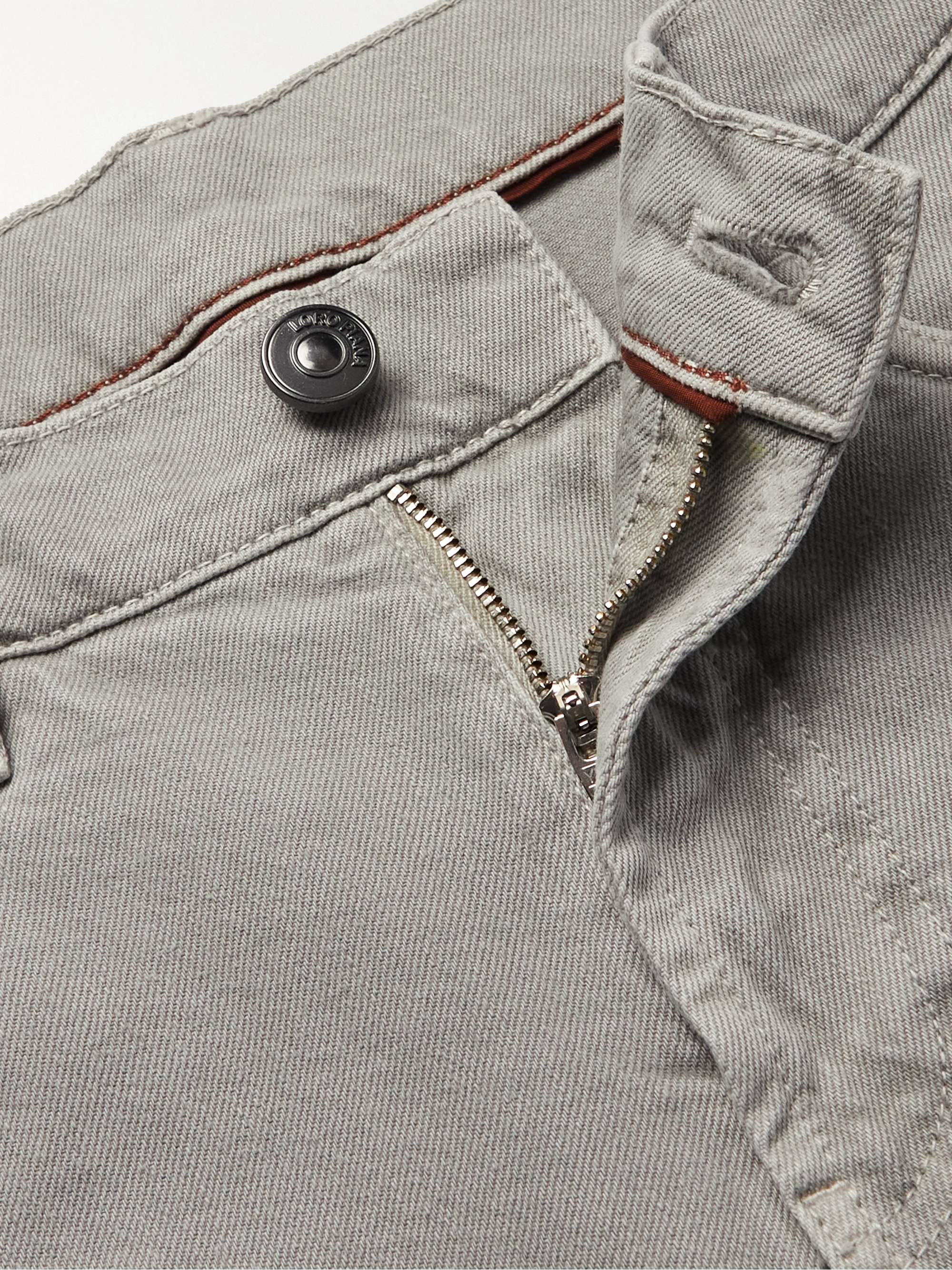 LORO PIANA New York Straight-Leg Jeans