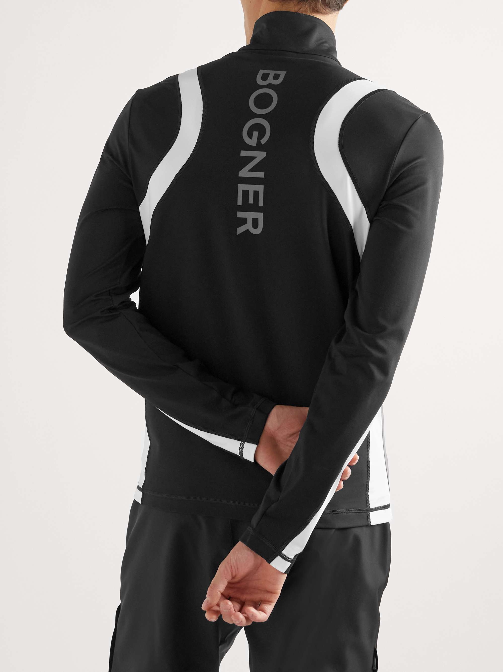 BOGNER Junas Two-Tone Energear™ Half-Zip Ski Base Layer