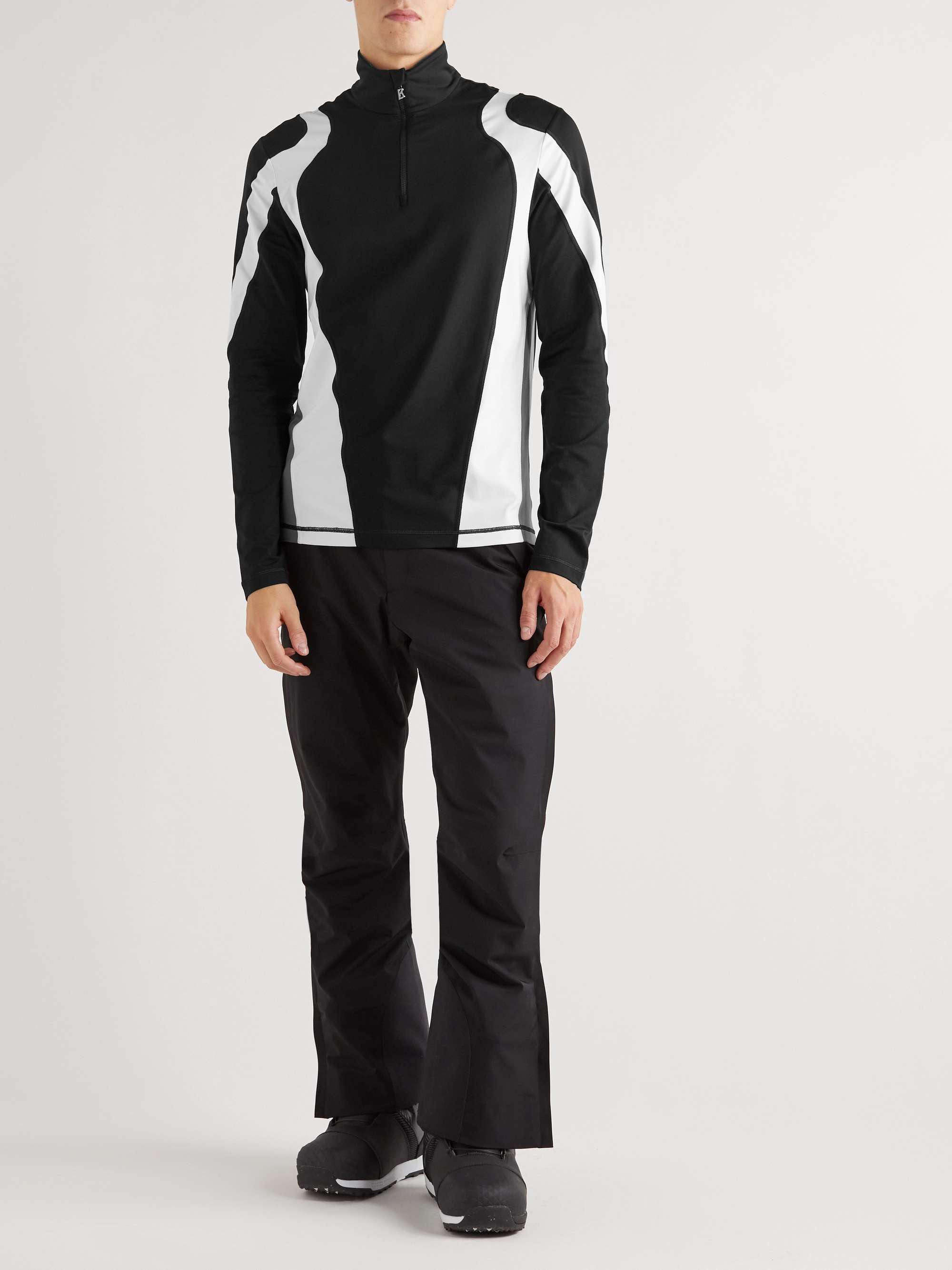 BOGNER Junas Two-Tone Energear™ Half-Zip Ski Base Layer