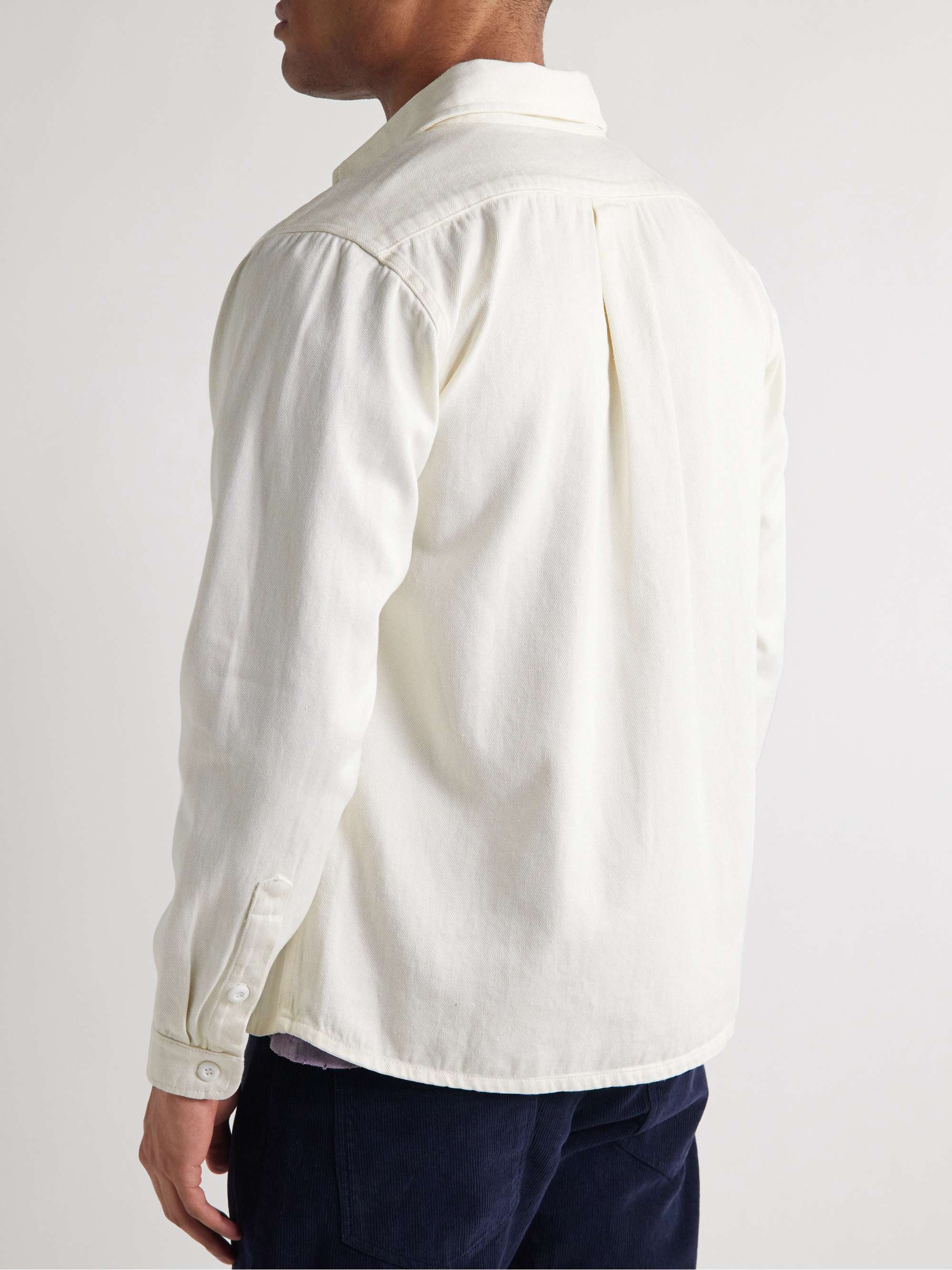 JUNGMAVEN Topanga Hemp and Cotton-Blend Twill Shirt