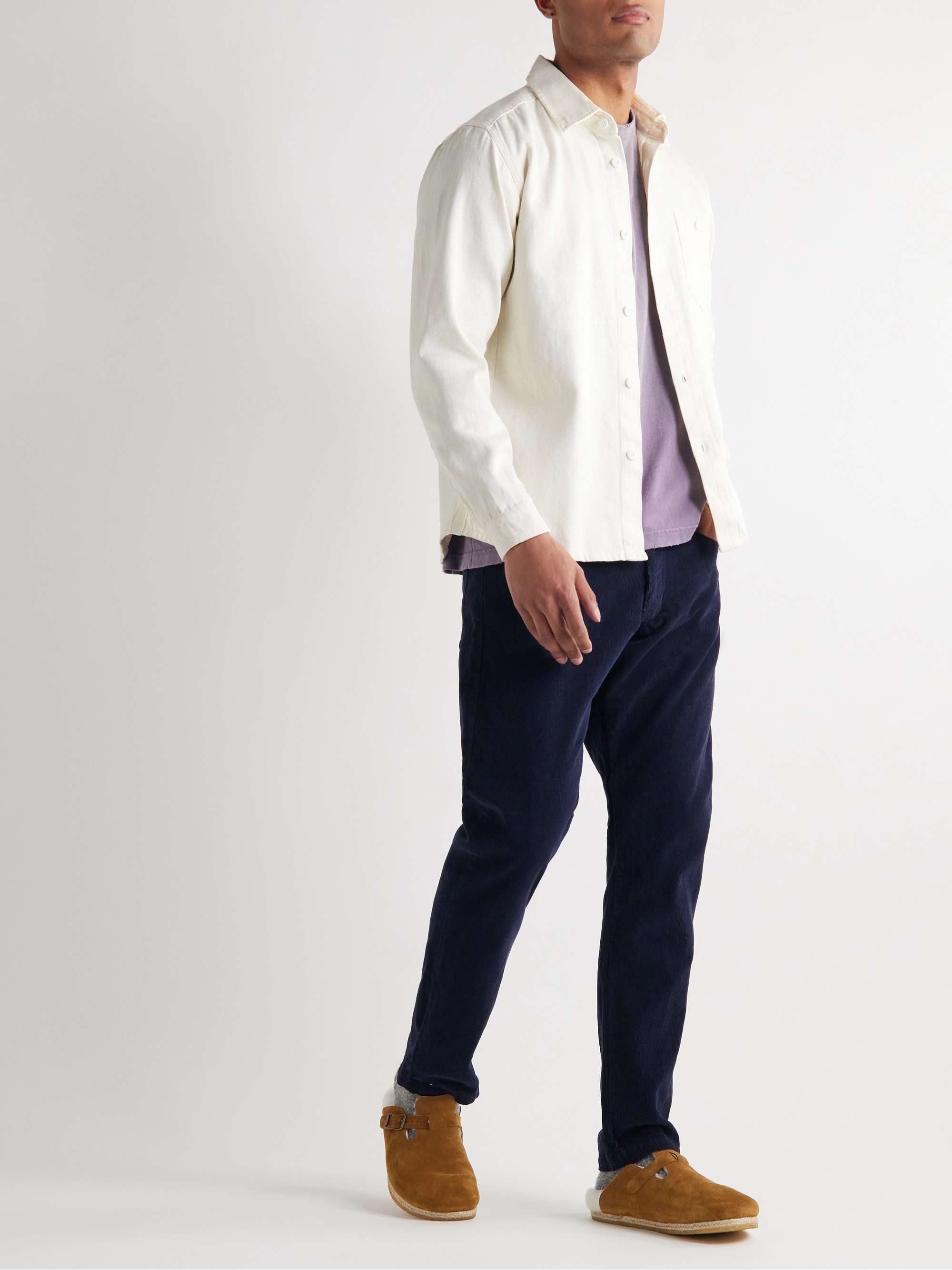 JUNGMAVEN Topanga Hemp and Cotton-Blend Twill Shirt