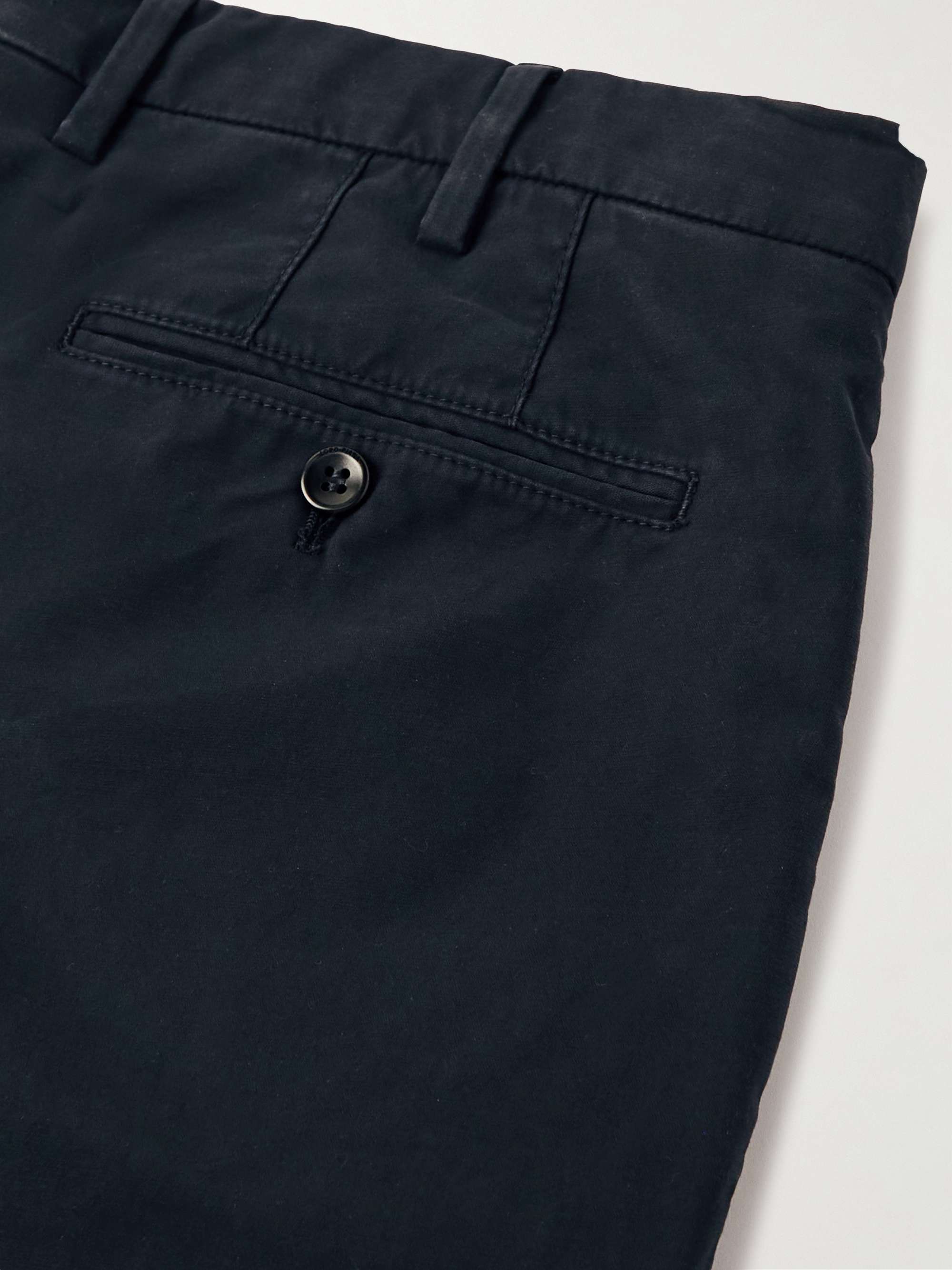 LORO PIANA Slim-Fit Cotton-Blend Trousers