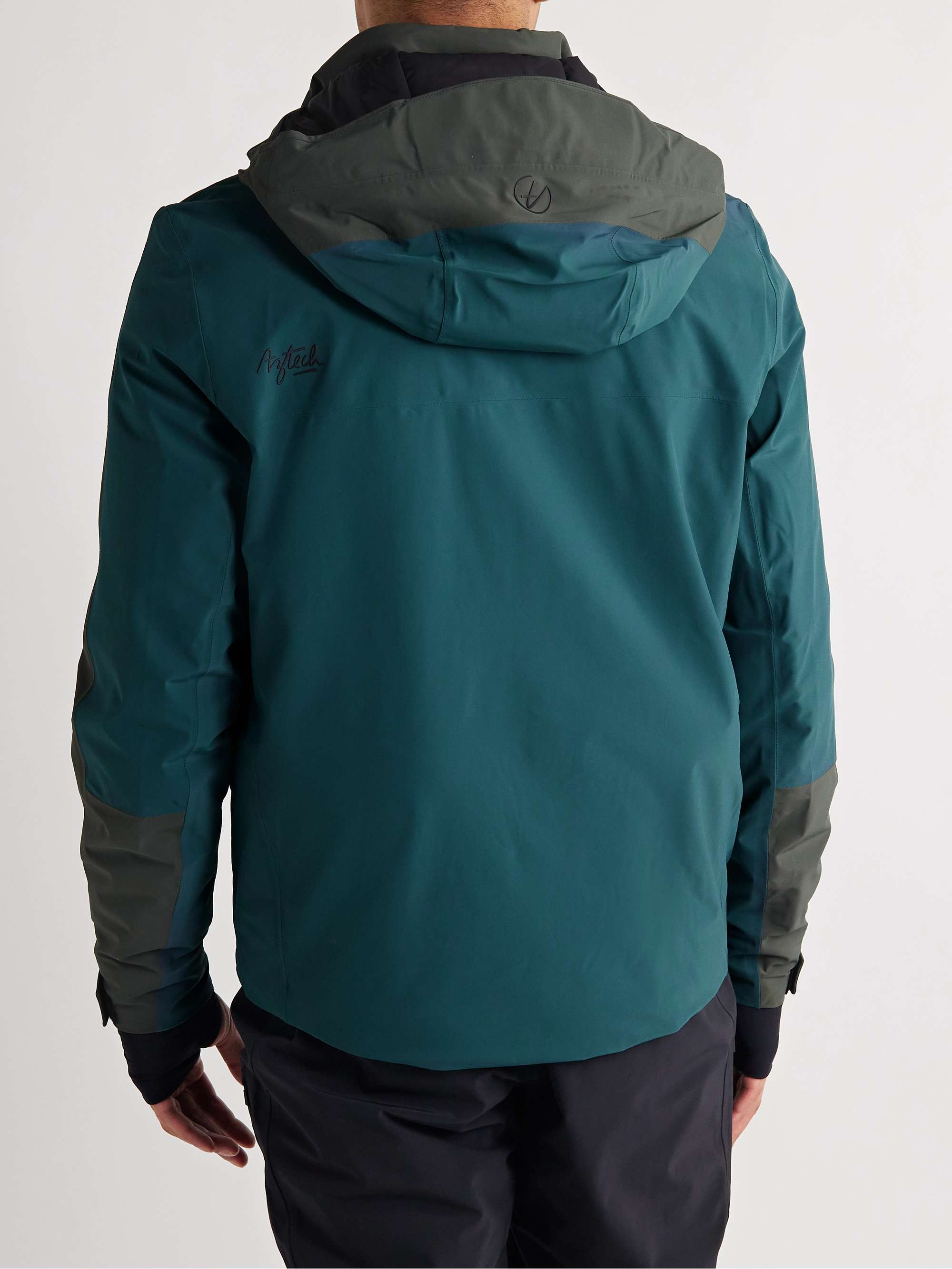 AZTECH MOUNTAIN Ajax Panelled Hooded Ski Jacket