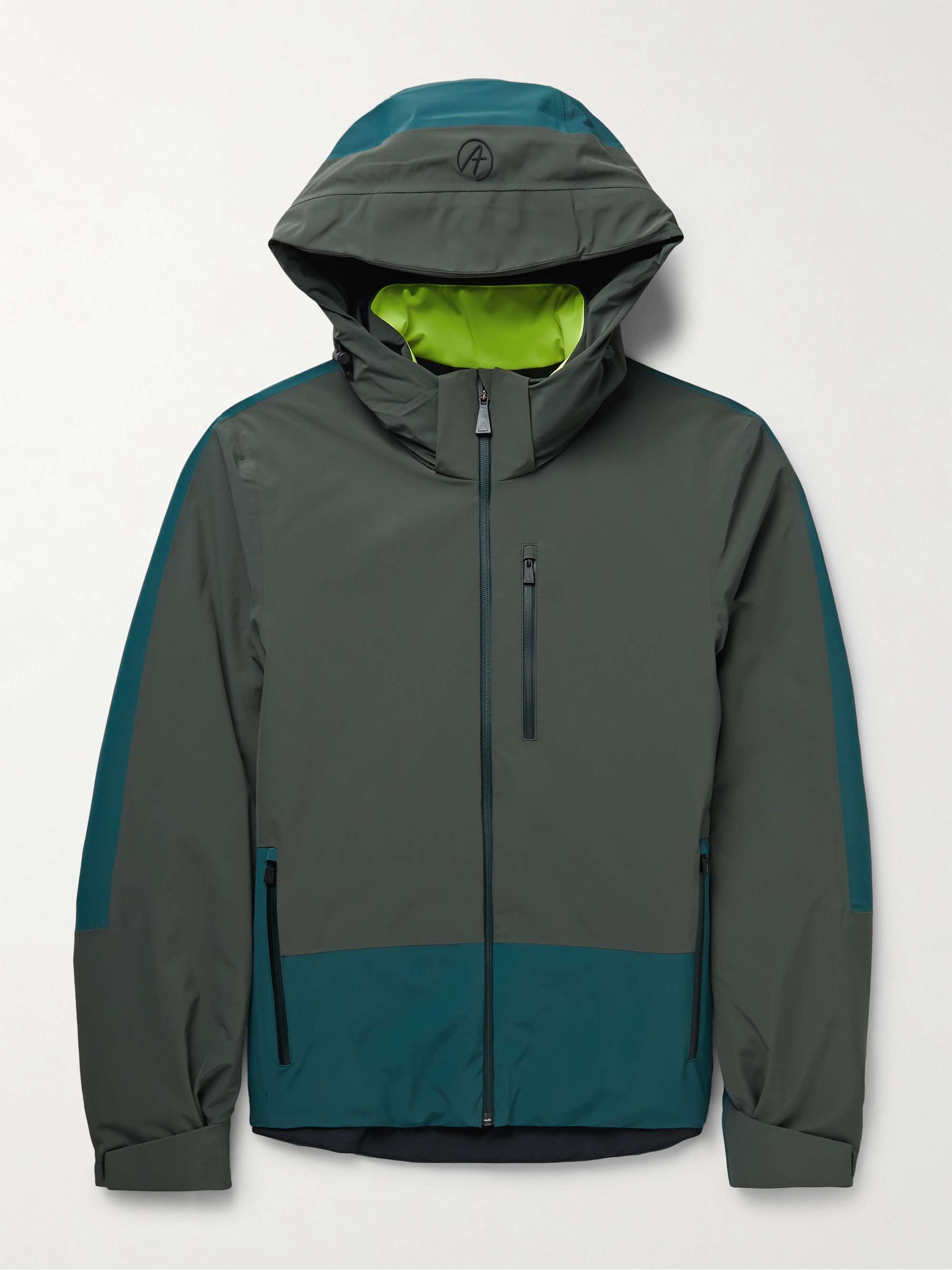 AZTECH MOUNTAIN Ajax Panelled Hooded Ski Jacket