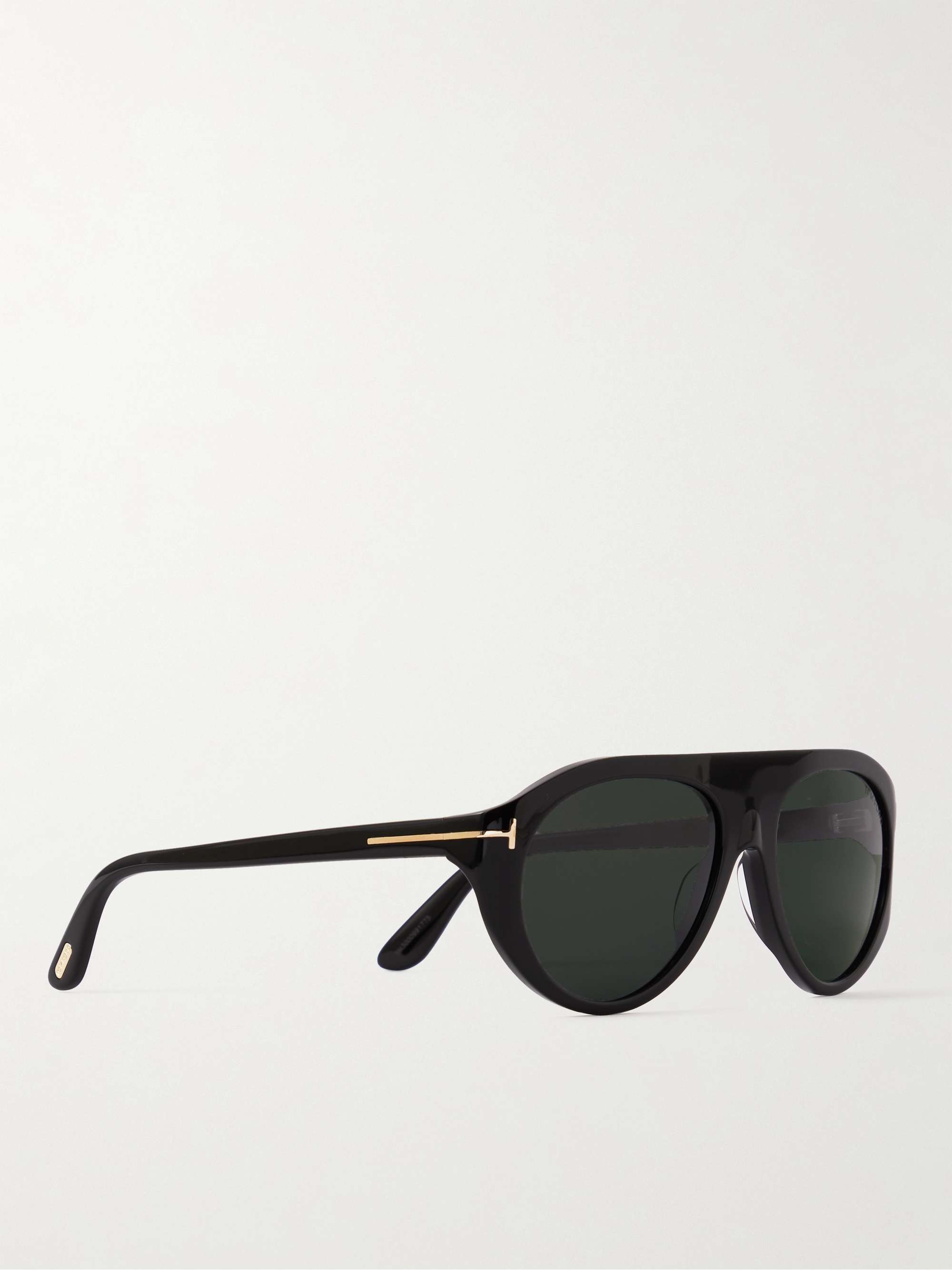 TOM FORD Aviator-Style Acetate Sunglasses