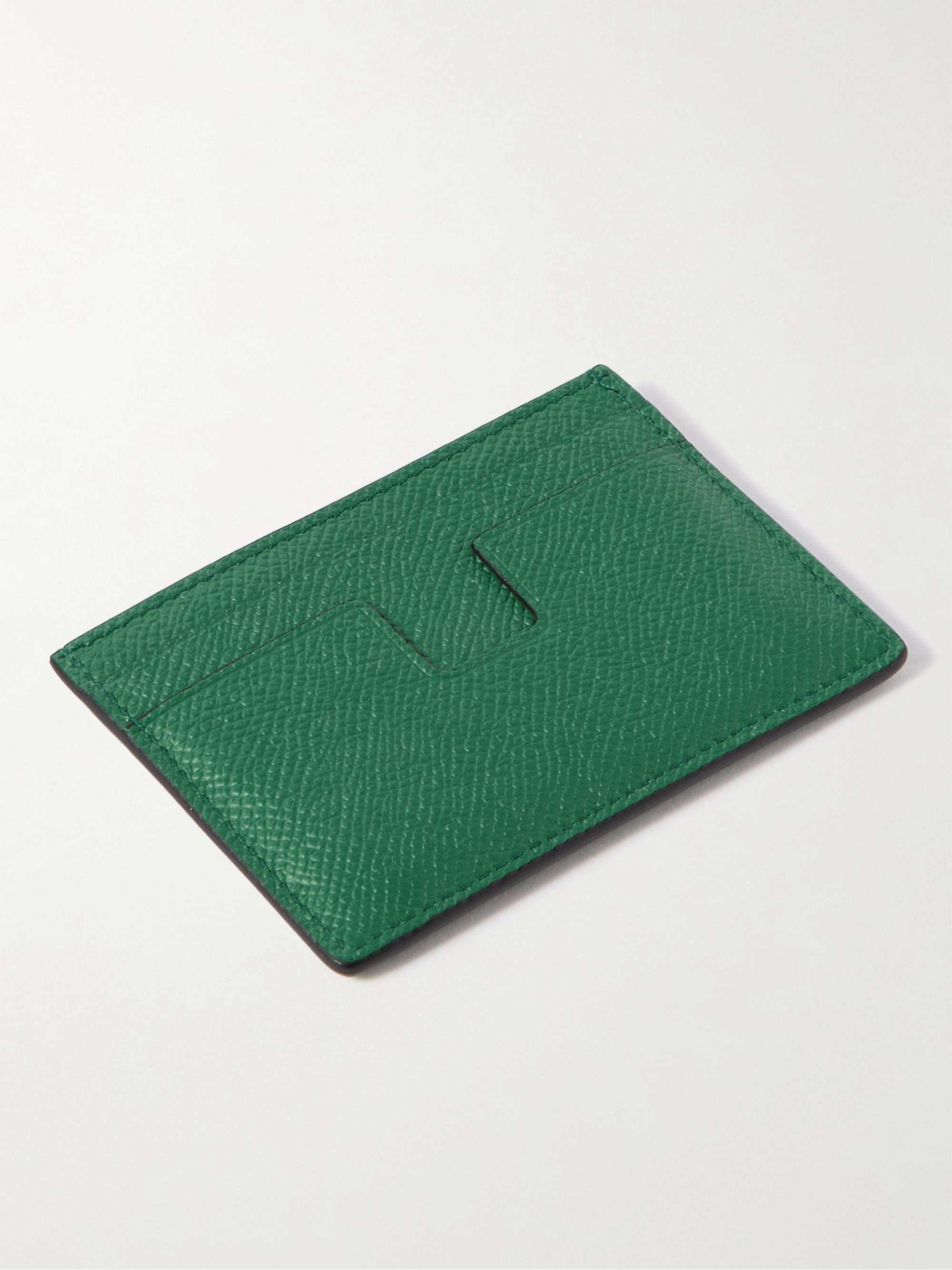 TOM FORD Full-Grain Leather Cardholder