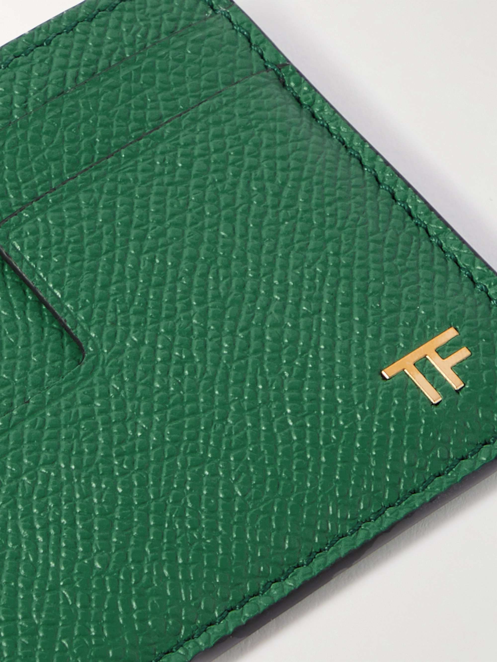 TOM FORD Full-Grain Leather Cardholder
