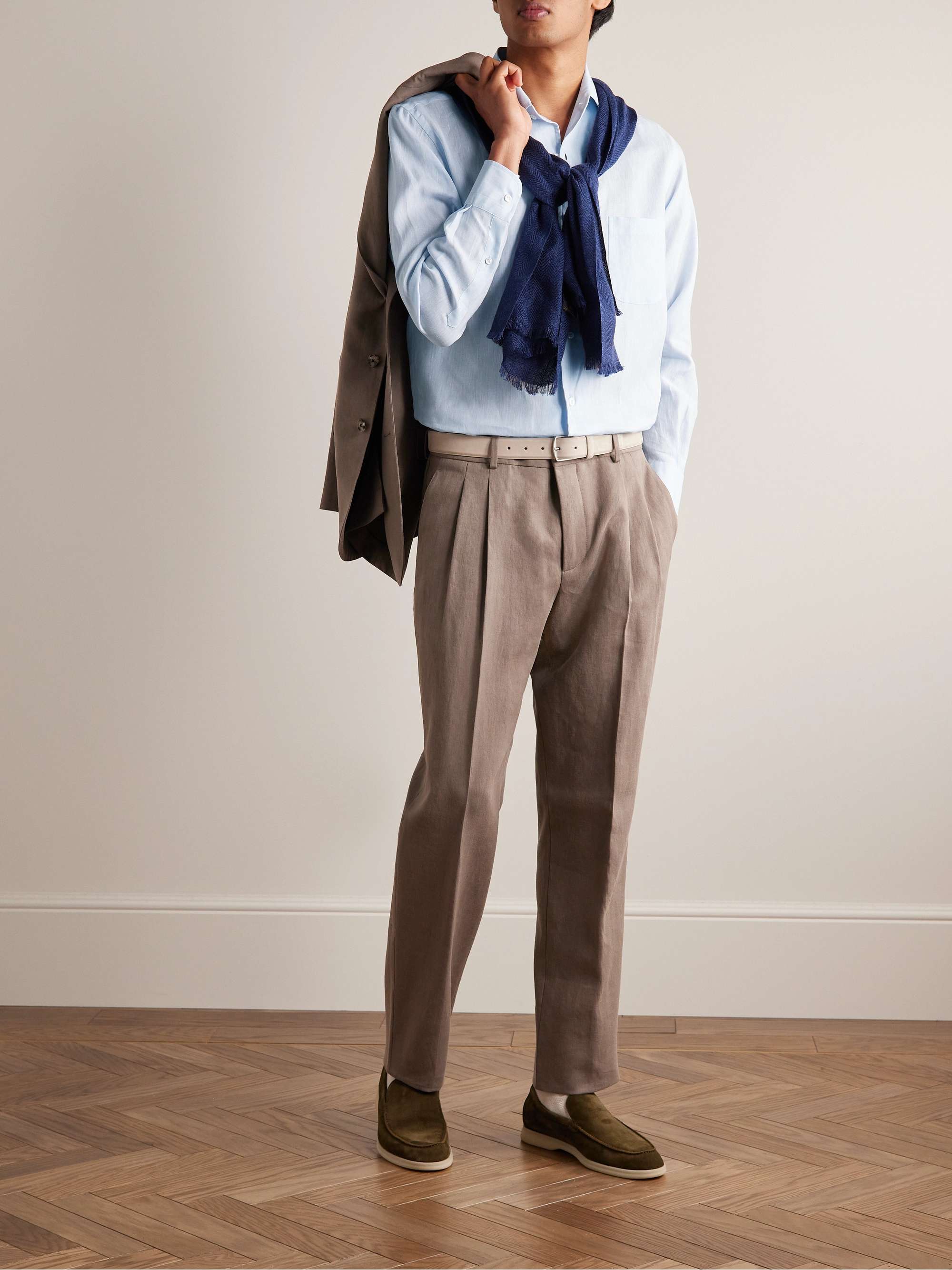 LORO PIANA Arizona Linen Shirt
