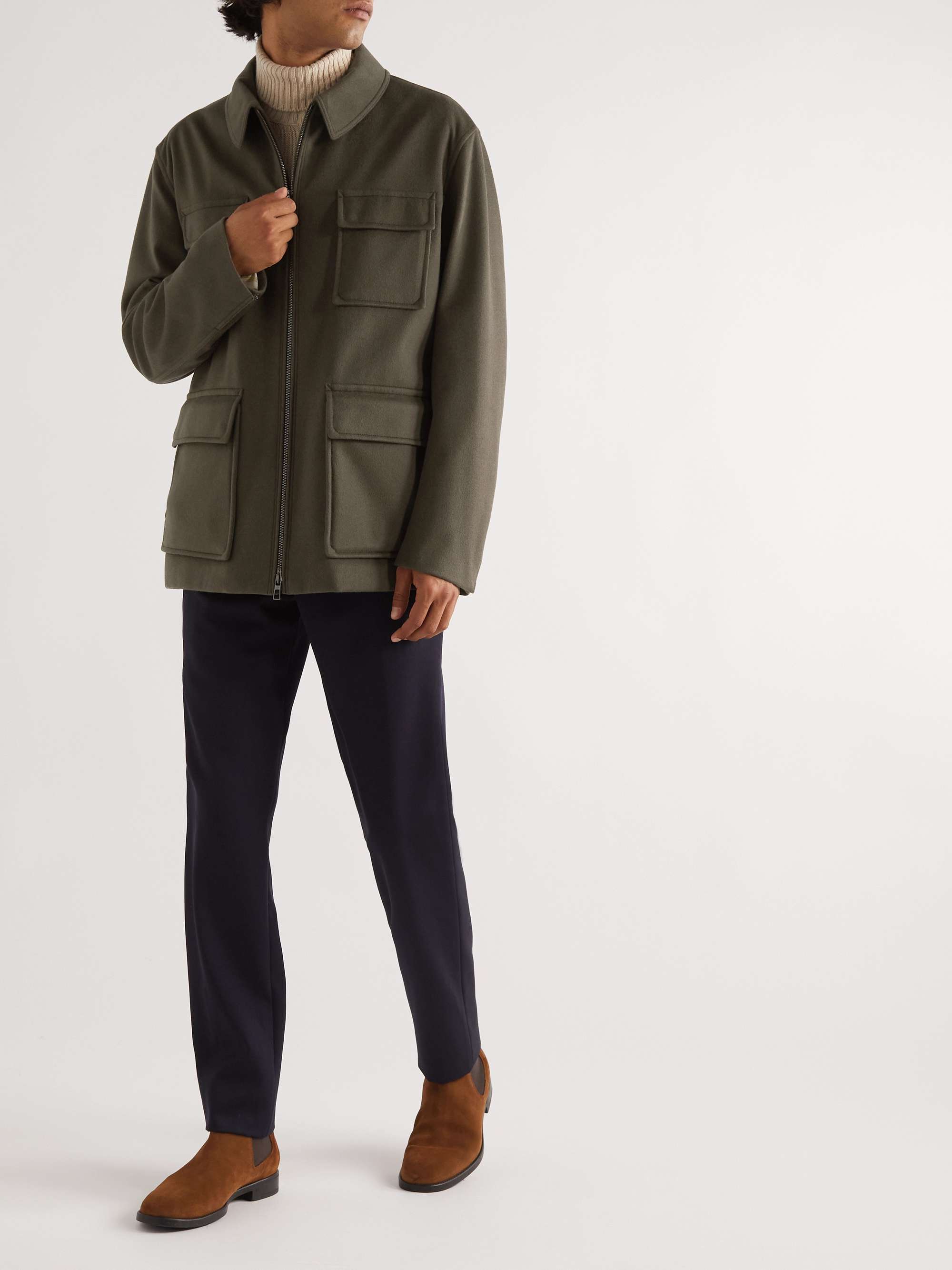 loro piana cashmere parka