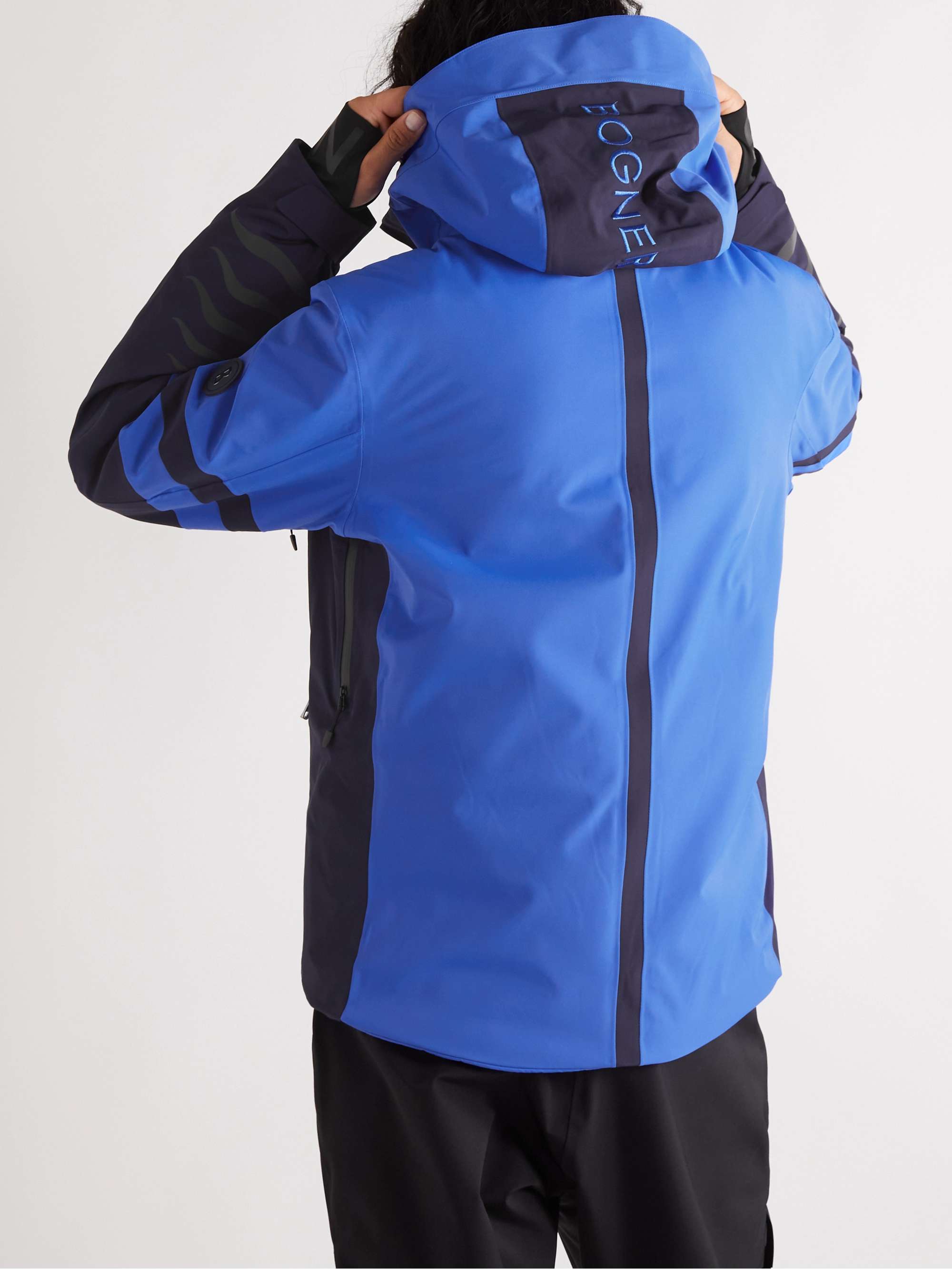 BOGNER Fredy-T Two-Tone Hooded Ski Jacket
